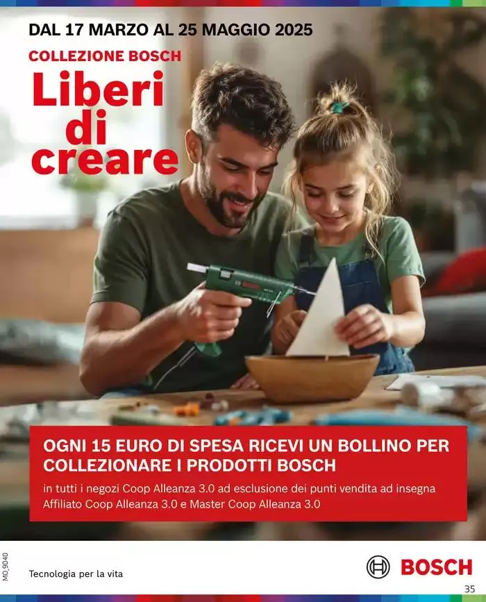 -25% su prodotti della linea da 27 marzo a 9 aprile di 2025 - Pagina del volantino 35