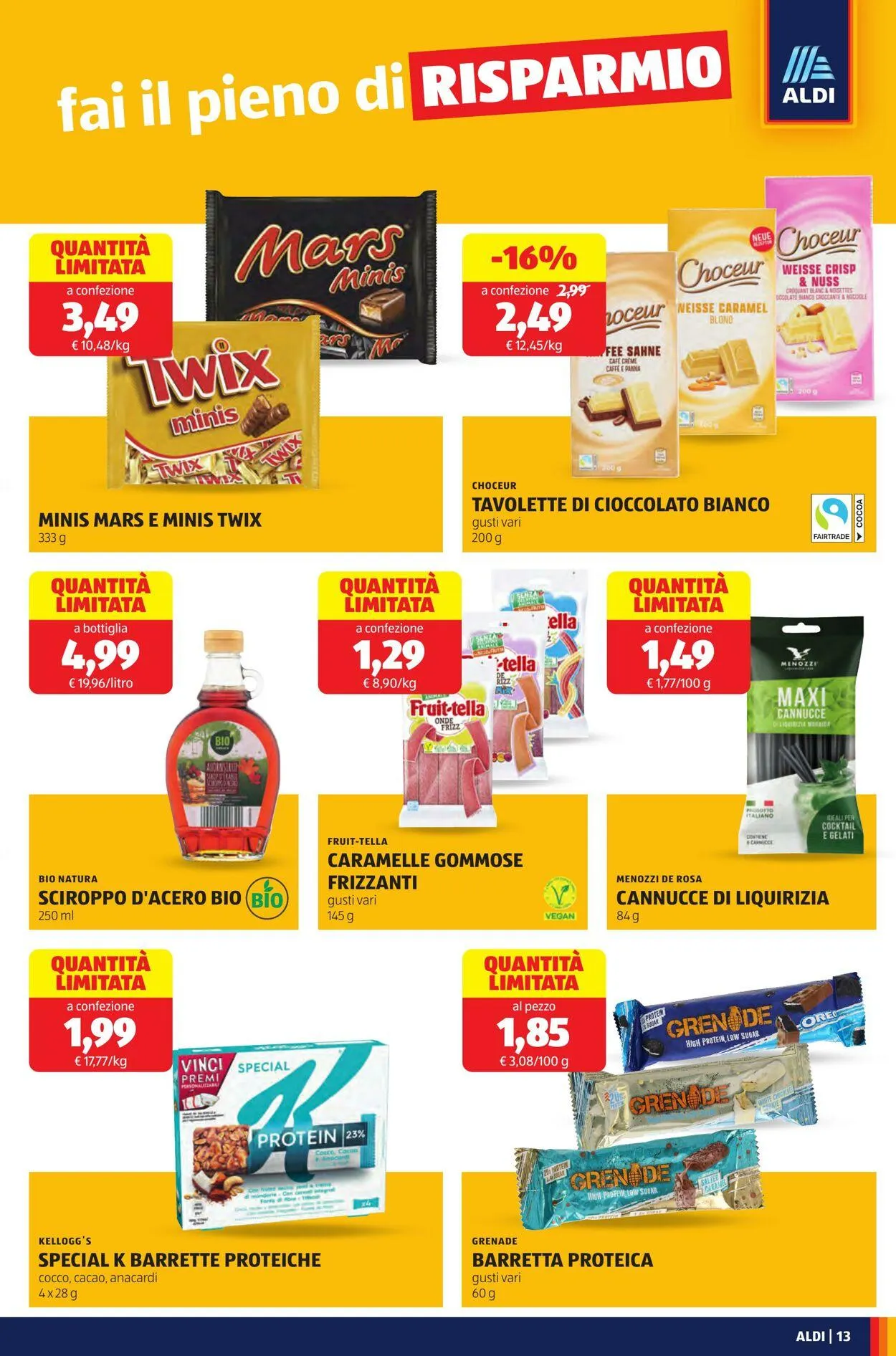 Aldi Volantino attuale da 27 ottobre a 2 novembre di 2025 - Pagina del volantino 13