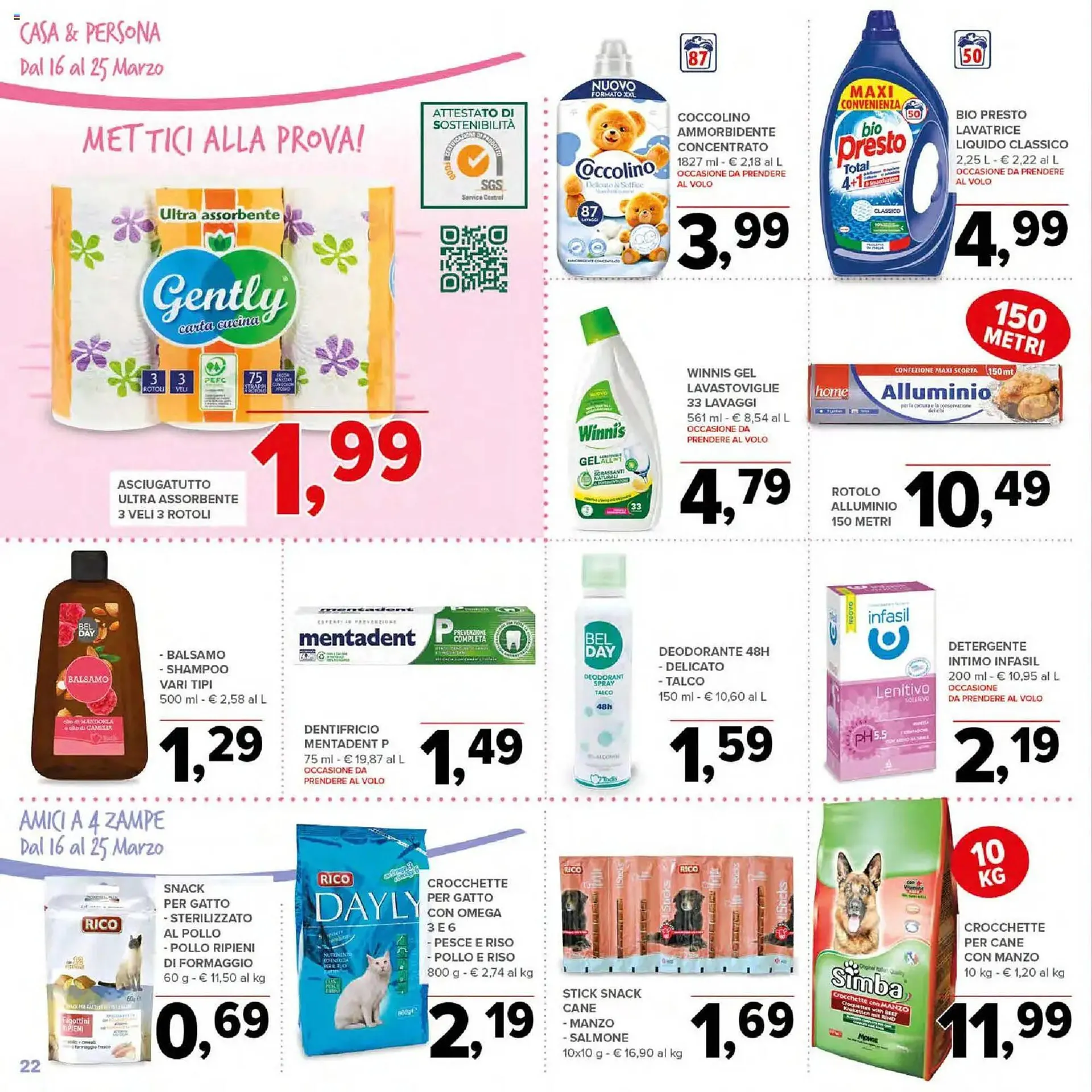 Volantino Todis da 16 marzo a 25 marzo di 2026 - Pagina del volantino 22