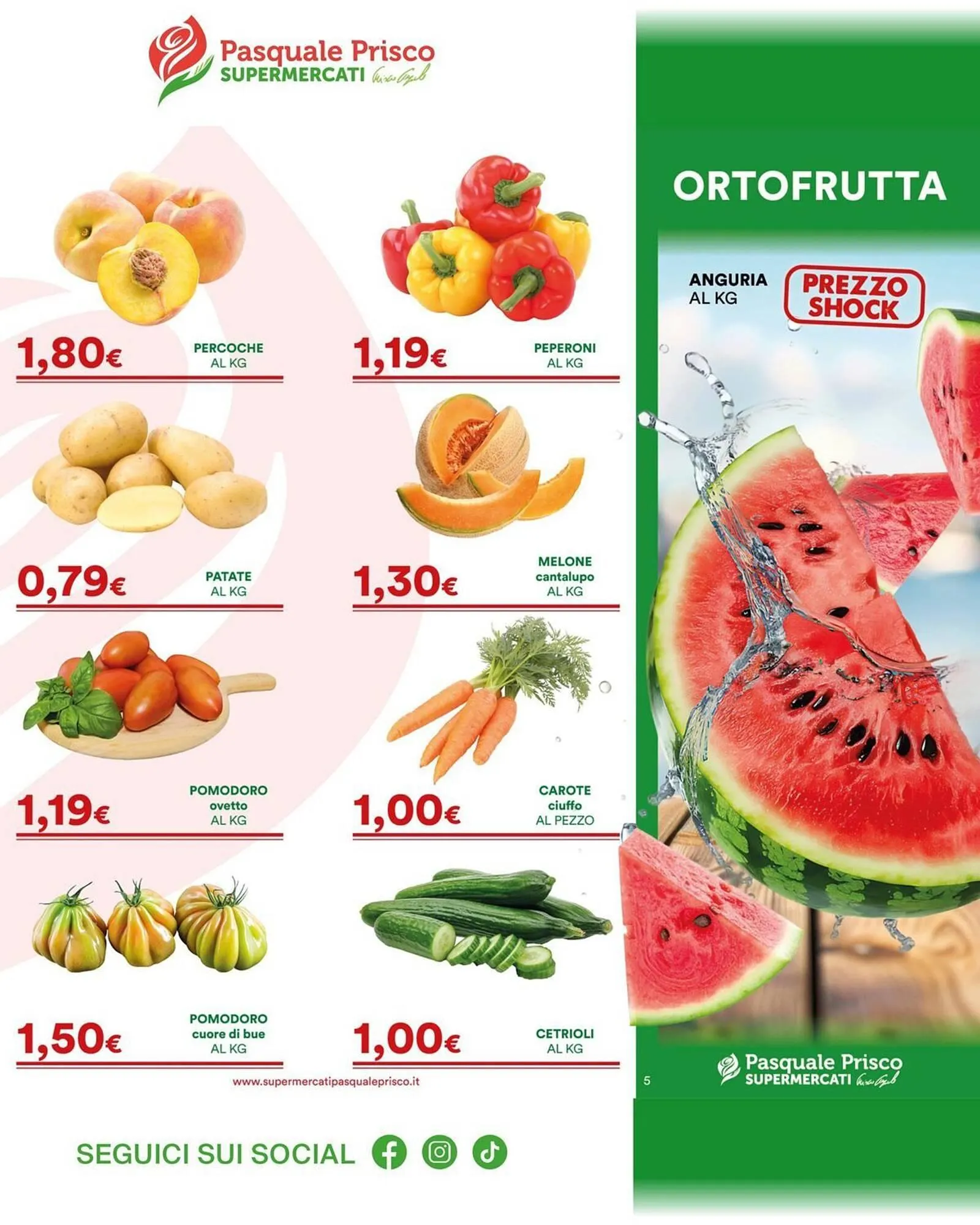 Volantino Supermercati Pasquale Prisco da 30 giugno a 13 luglio di 2025 - Pagina del volantino 5