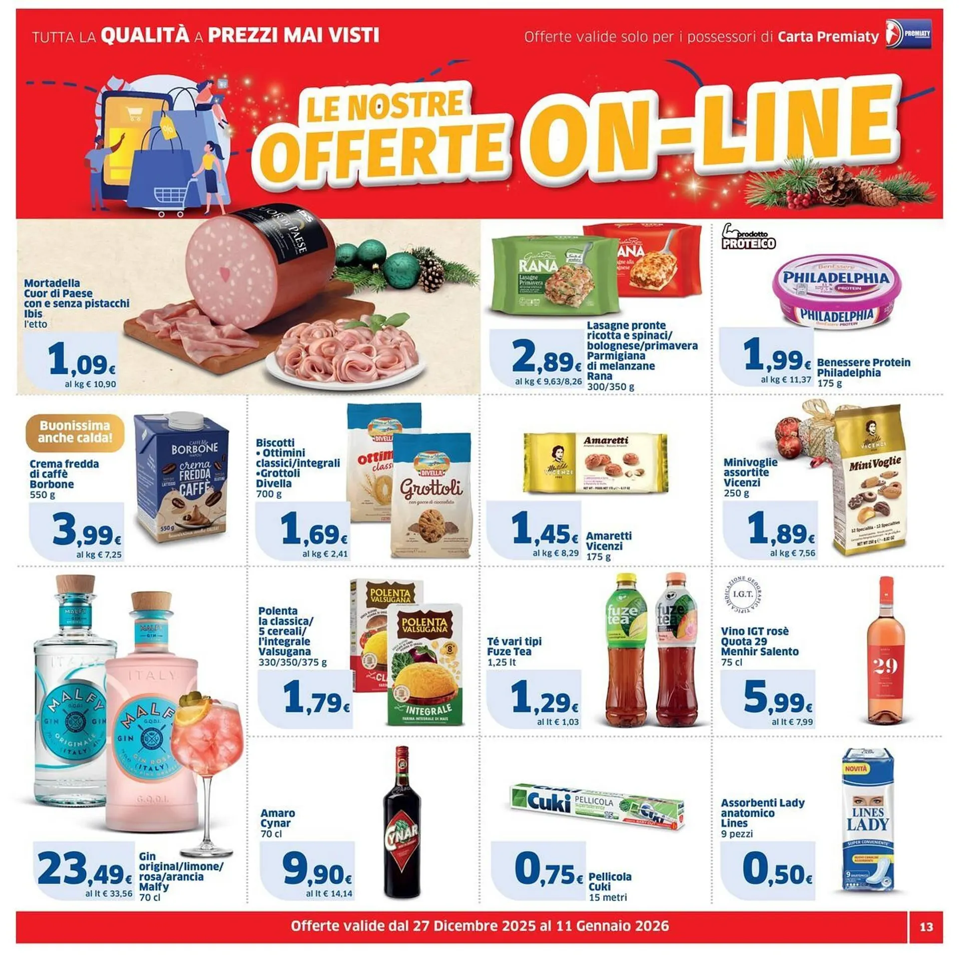 Volantino Sigma da 27 dicembre a 11 gennaio di 2026 - Pagina del volantino 13