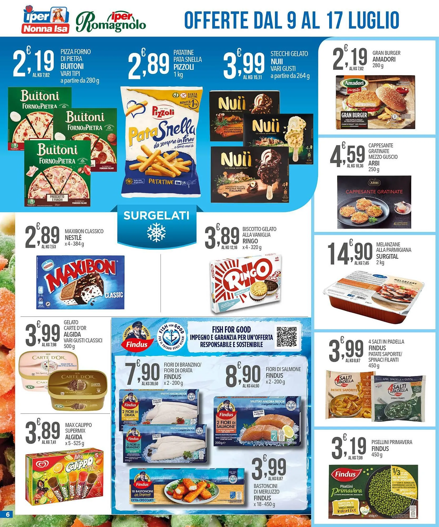 Volantino Iper Nonna Isa da 9 luglio a 17 luglio di 2025 - Pagina del volantino 6