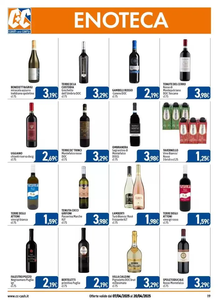 AFFARI SPECIALI da 8 aprile a 20 aprile di 2025 - Pagina del volantino 19