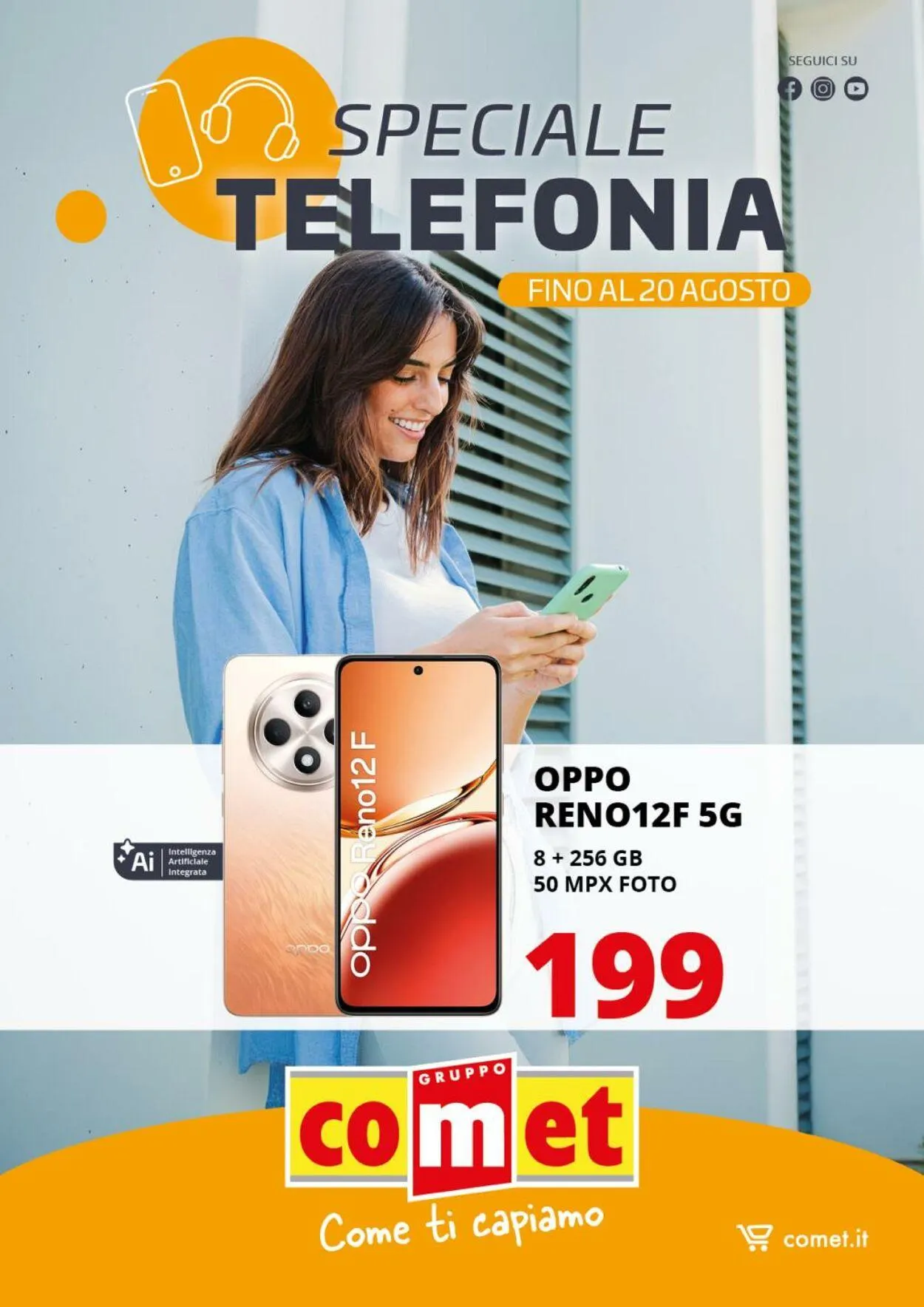 Comet Volantino attuale da 1 agosto a 20 agosto di 2025 - Pagina del volantino 1