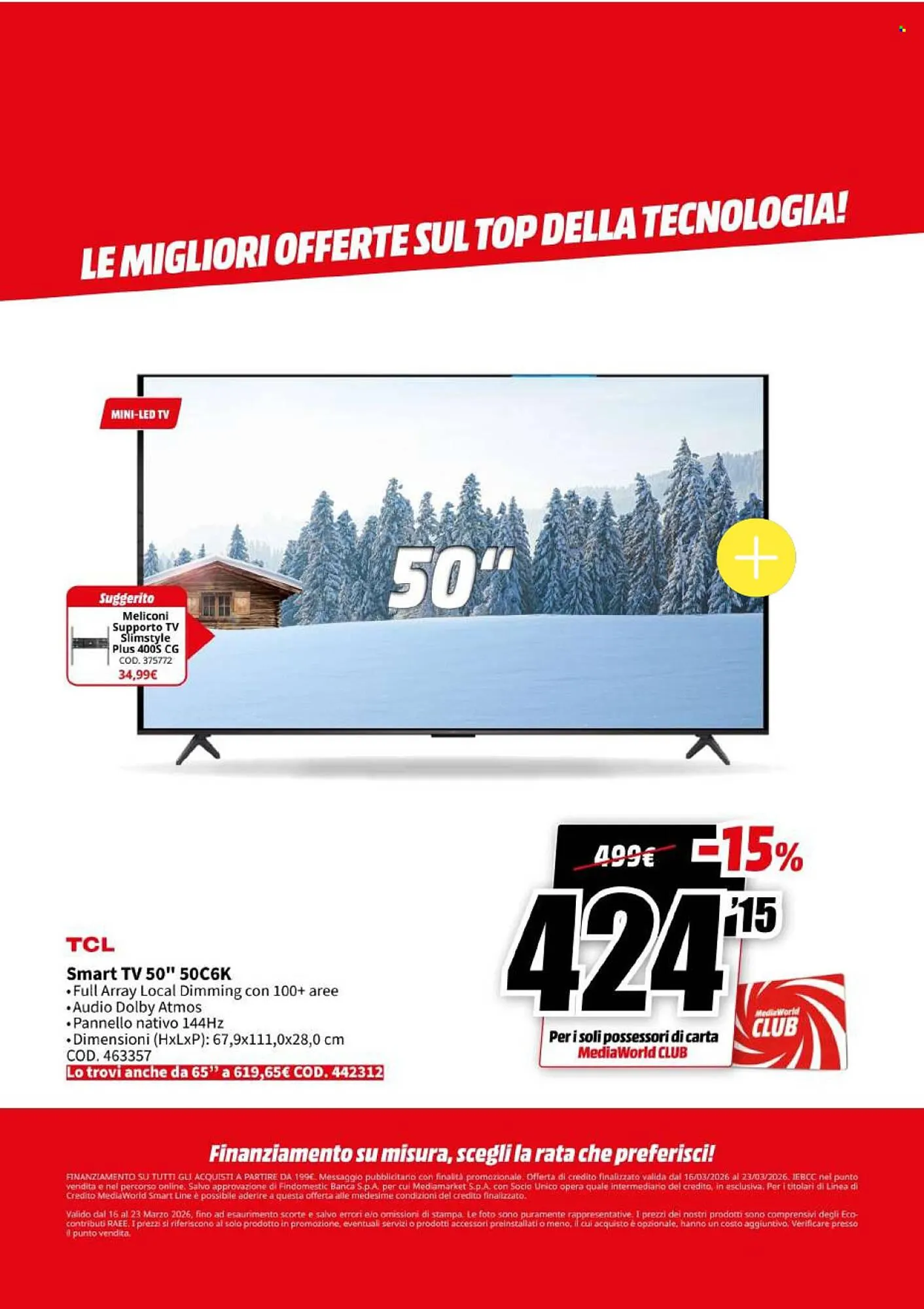 Volantino MediaWorld da 16 marzo a 23 marzo di 2026 - Pagina del volantino 5