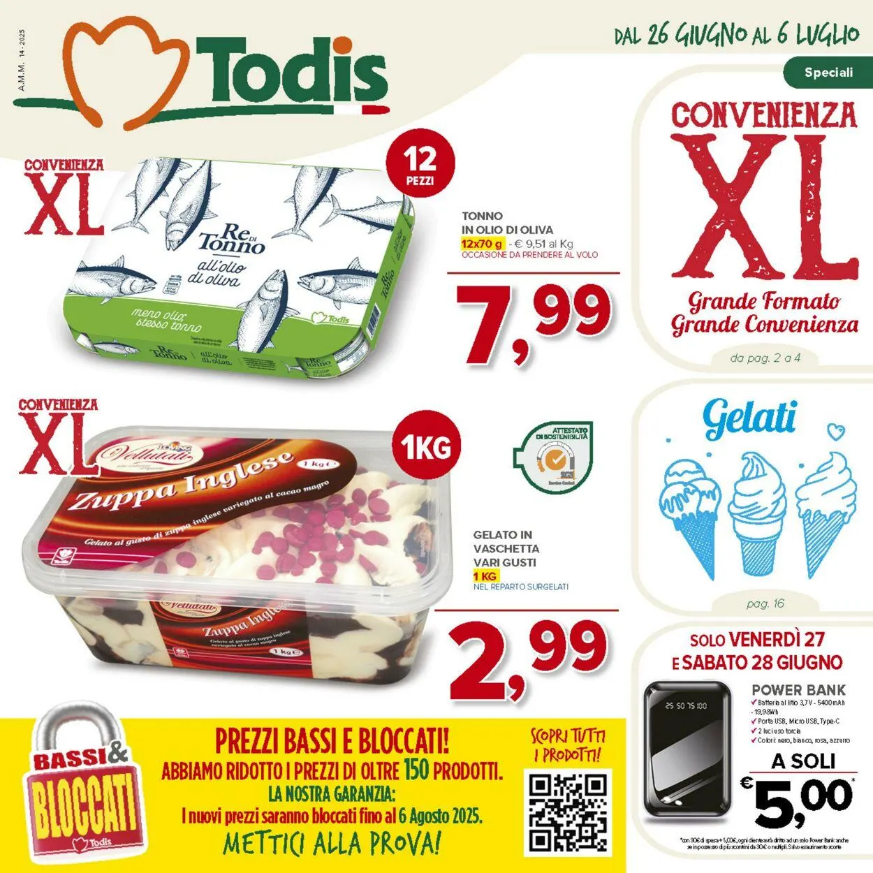 Todis Volantino attuale da 20 agosto a 3 settembre di 2025 - Pagina del volantino 1