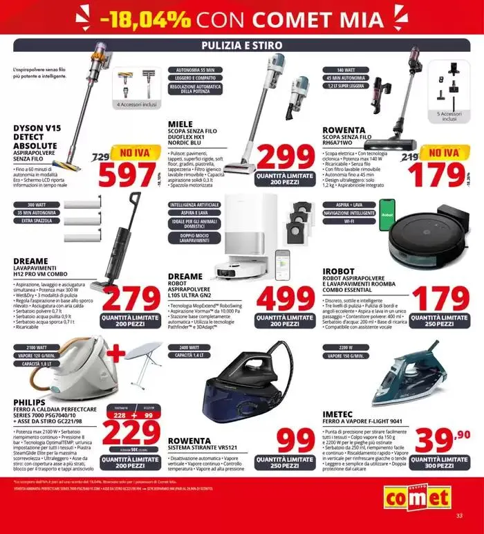 No IVA sul meglio della tecnologia! da 8 maggio a 21 maggio di 2025 - Pagina del volantino 33