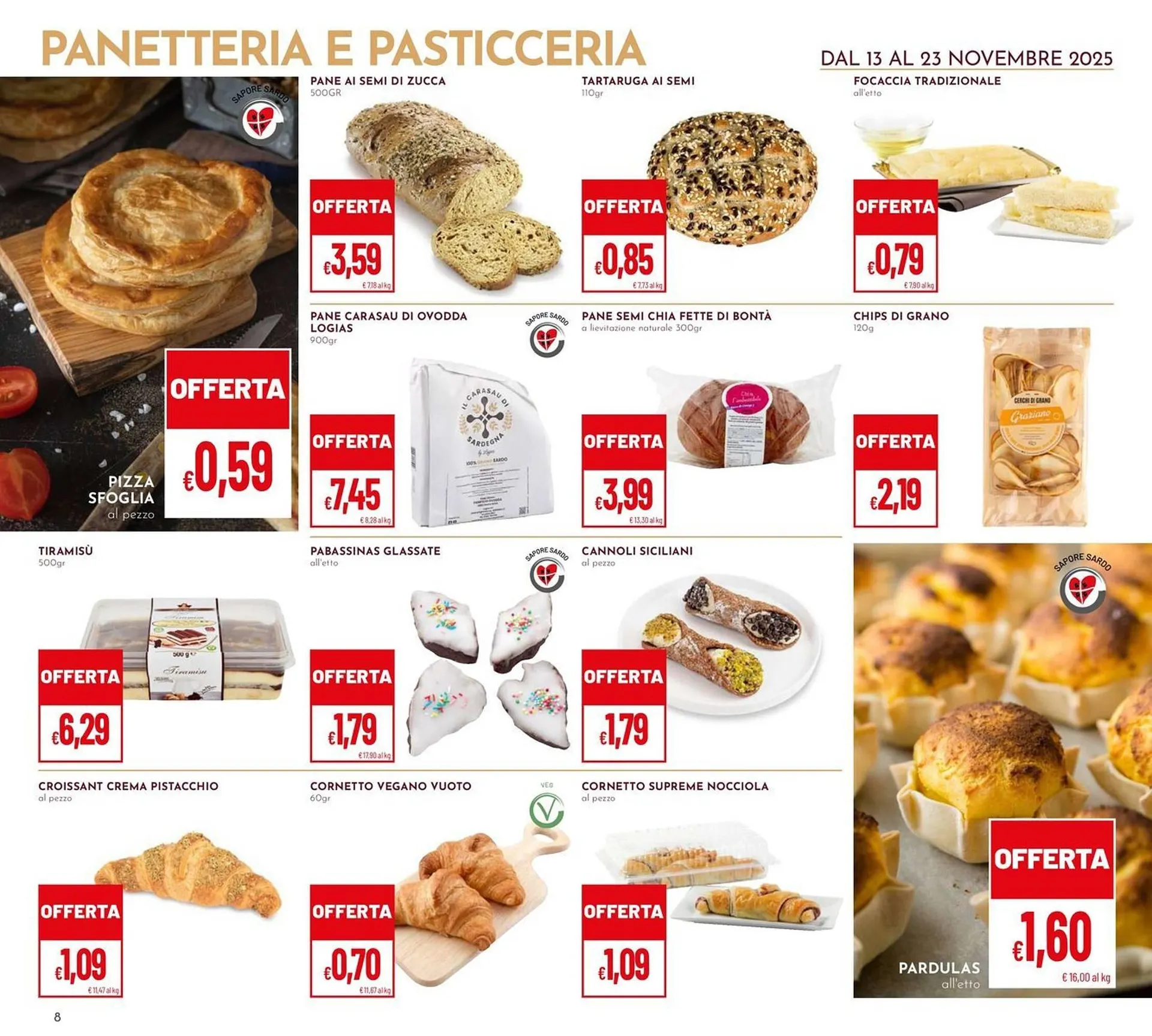 Volantino Pan da 13 novembre a 23 novembre di 2025 - Pagina del volantino 8