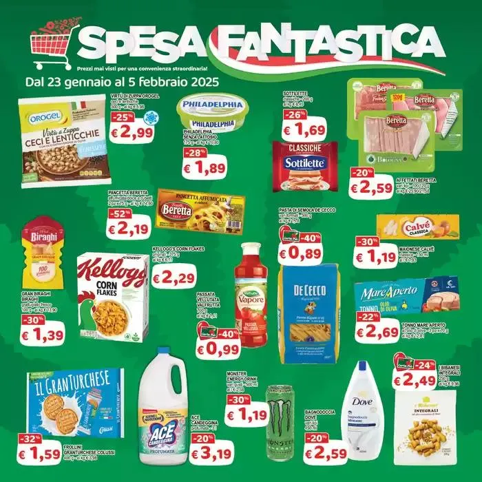 Spesa fantastica da 23 gennaio a 5 febbraio di 2025 - Pagina del volantino 2