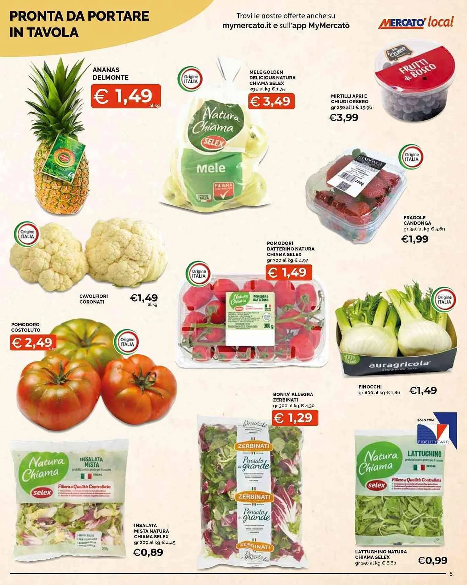 Volantino Mercatò Local da 14 maggio a 24 maggio di 2026 - Pagina del volantino 5