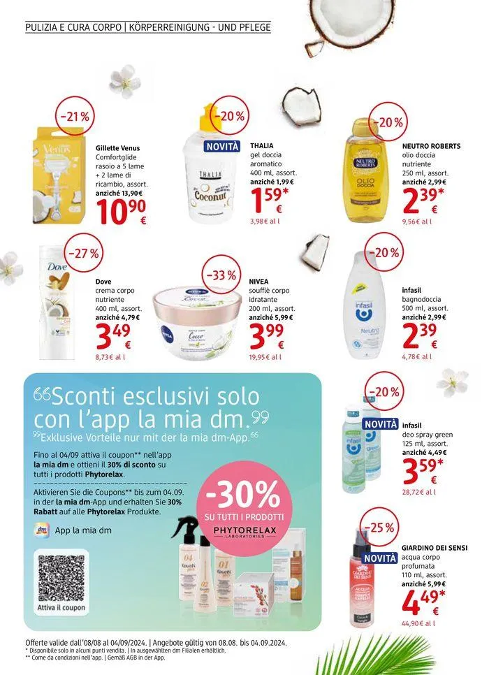 Journal da 5 agosto a 1 settembre di 2024 - Pagina del volantino 8