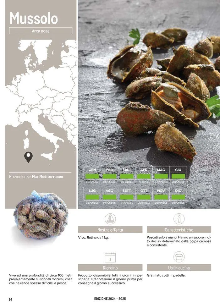 Catalogo Frutti di mare da 11 luglio a 31 luglio di 2025 - Pagina del volantino 14