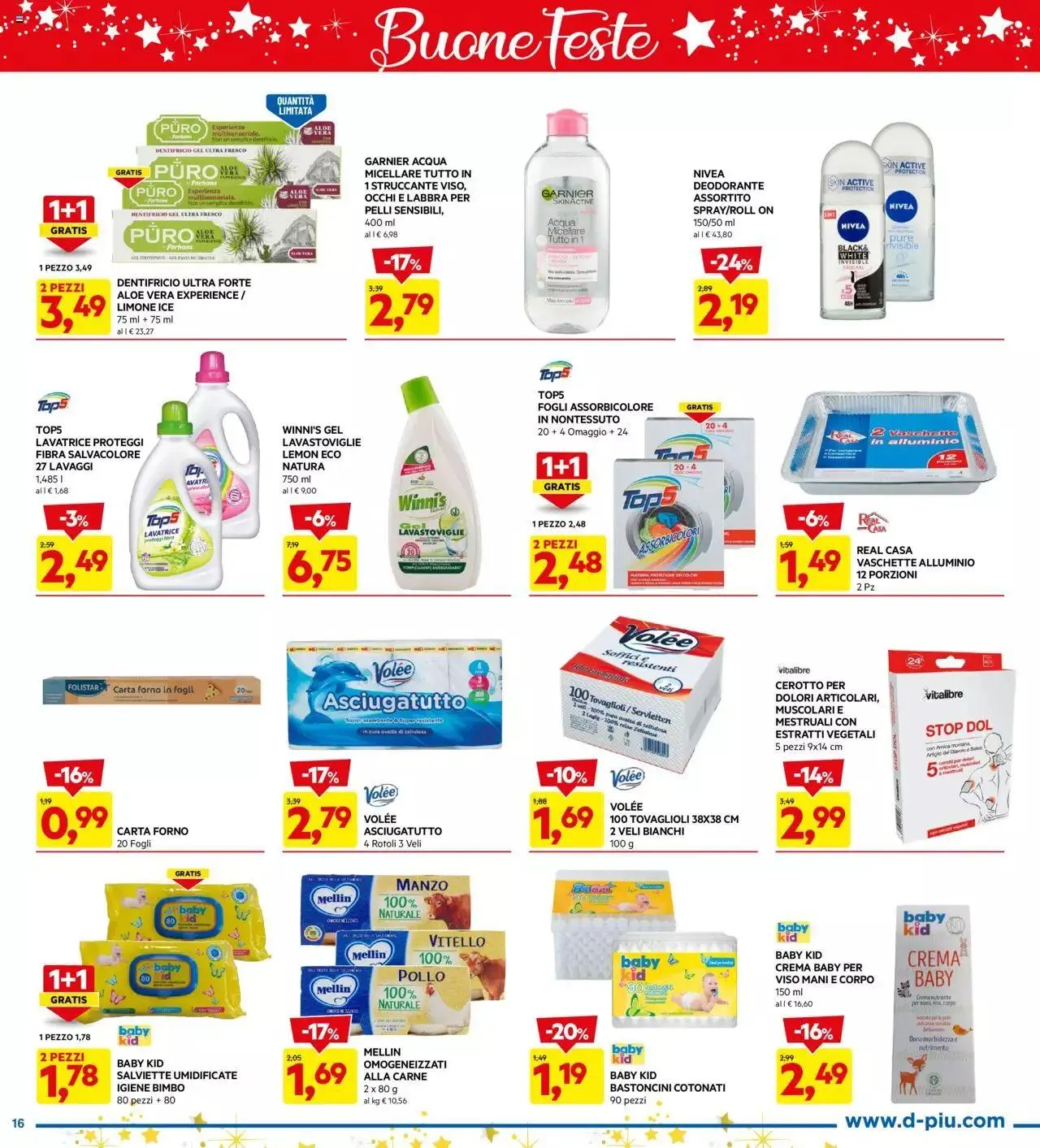 Volantino D Più da 4 dicembre a 17 dicembre di 2023 - Pagina del volantino 16