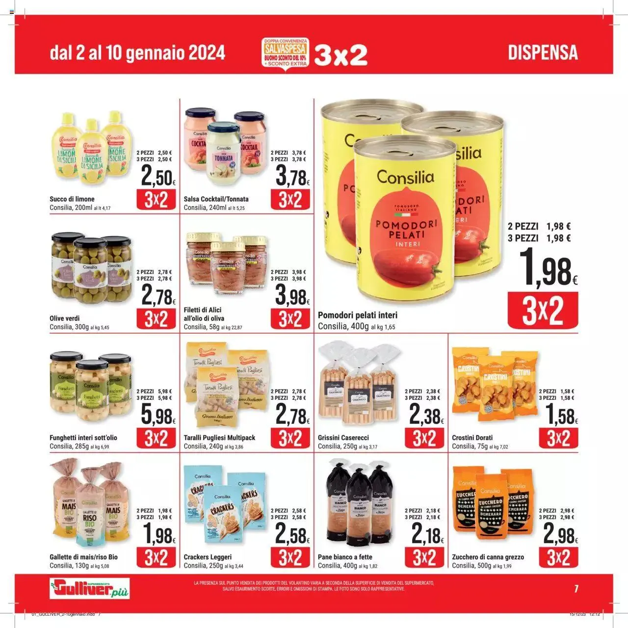 Volantino Gulliver da 2 gennaio a 10 gennaio di 2024 - Pagina del volantino 7