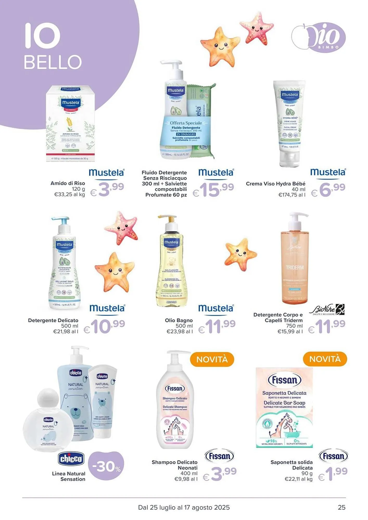 Volantino Io Bimbo da 25 luglio a 17 agosto di 2025 - Pagina del volantino 25
