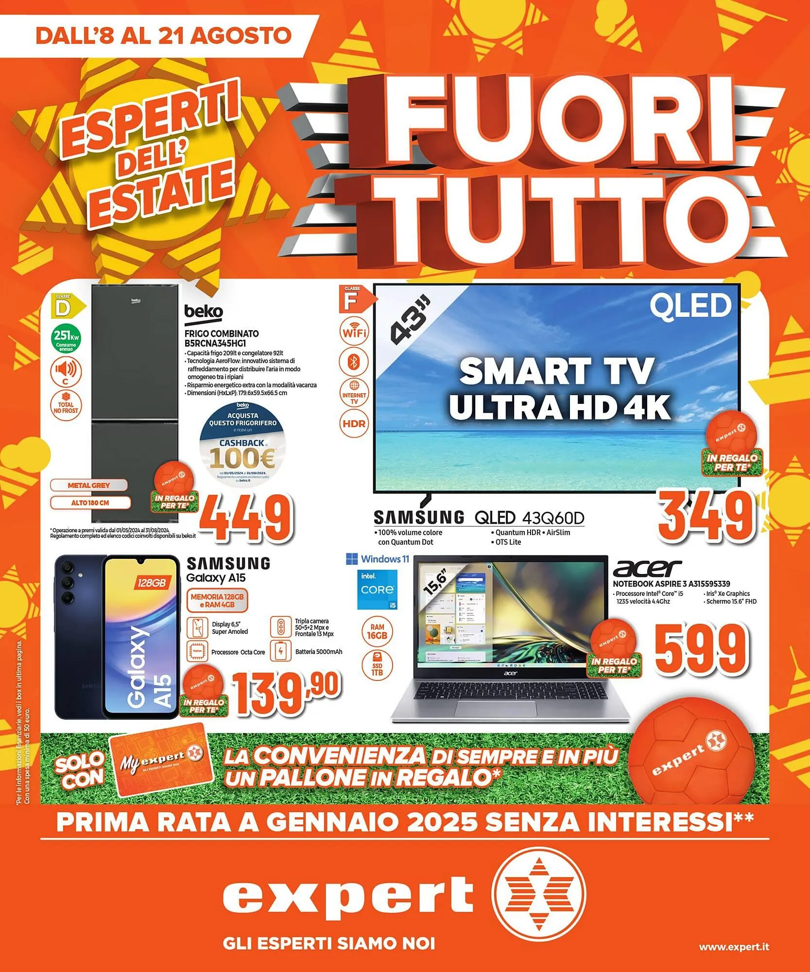 Volantino Mallardo Expert da 8 agosto a 21 agosto di 2024 - Pagina del volantino 1