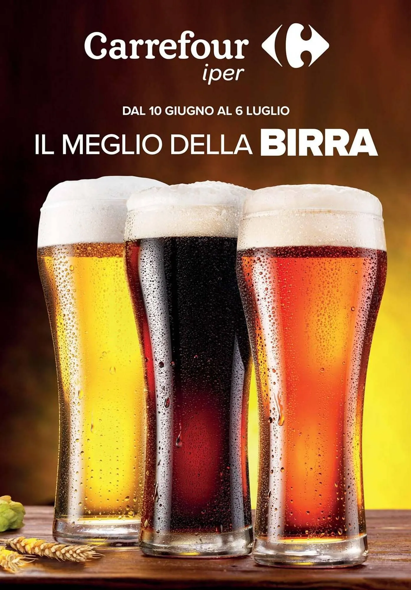 Volantino Carrefour Iper da 10 giugno a 6 luglio di 2025 - Pagina del volantino 1