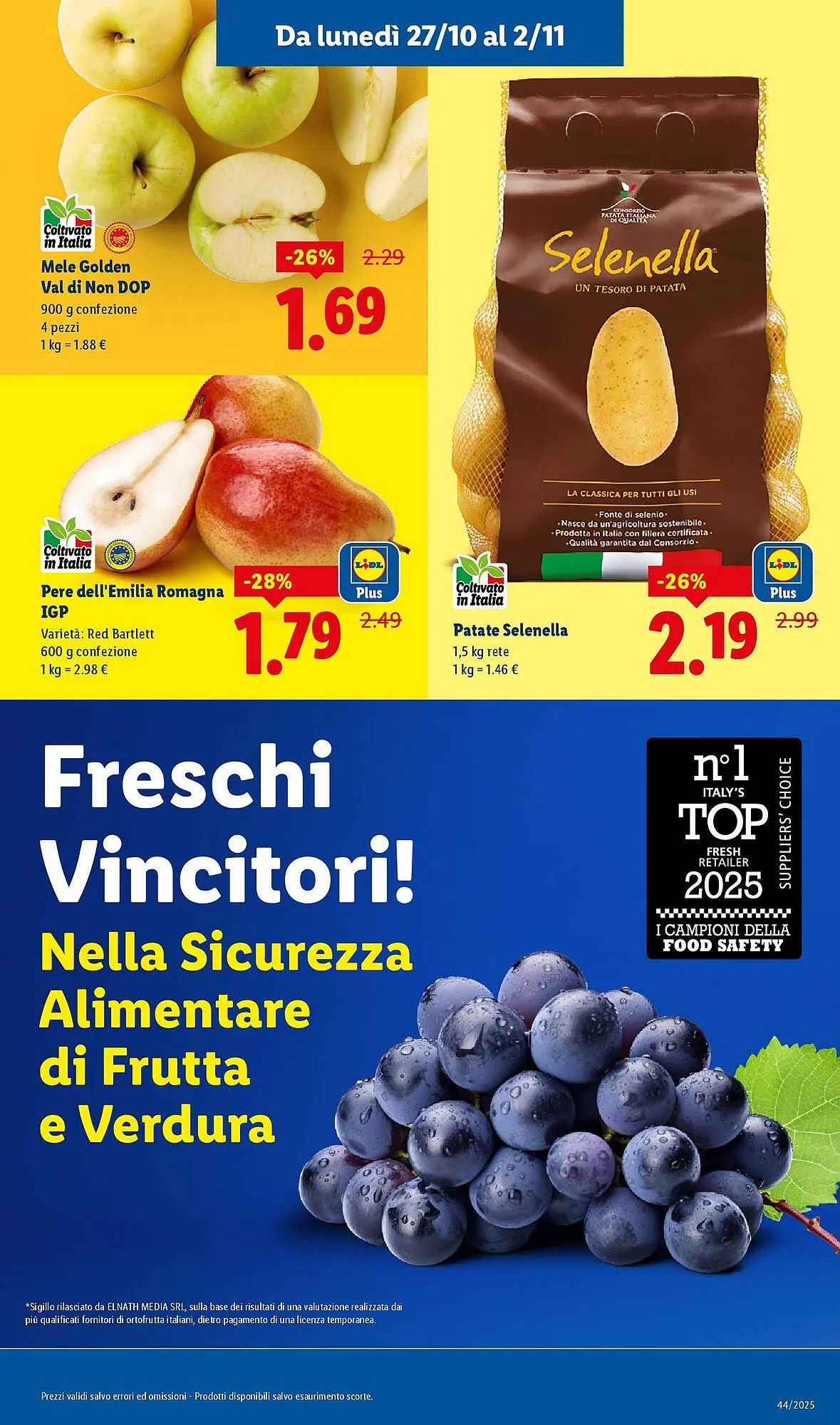 Volantino Lidl da 27 ottobre a 2 novembre di 2025 - Pagina del volantino 3