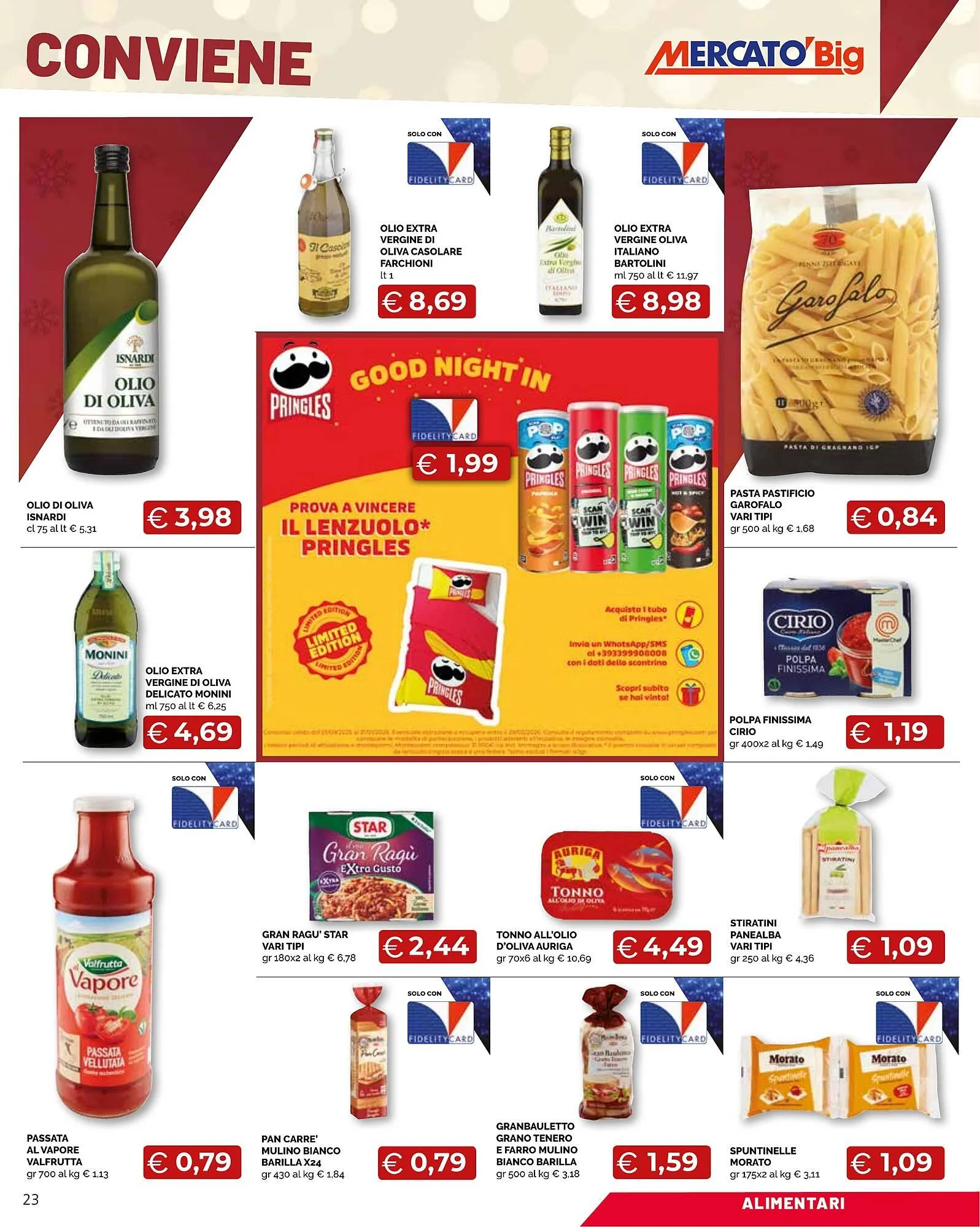 Volantino Mercatò Big da 15 dicembre a 28 dicembre di 2025 - Pagina del volantino 23