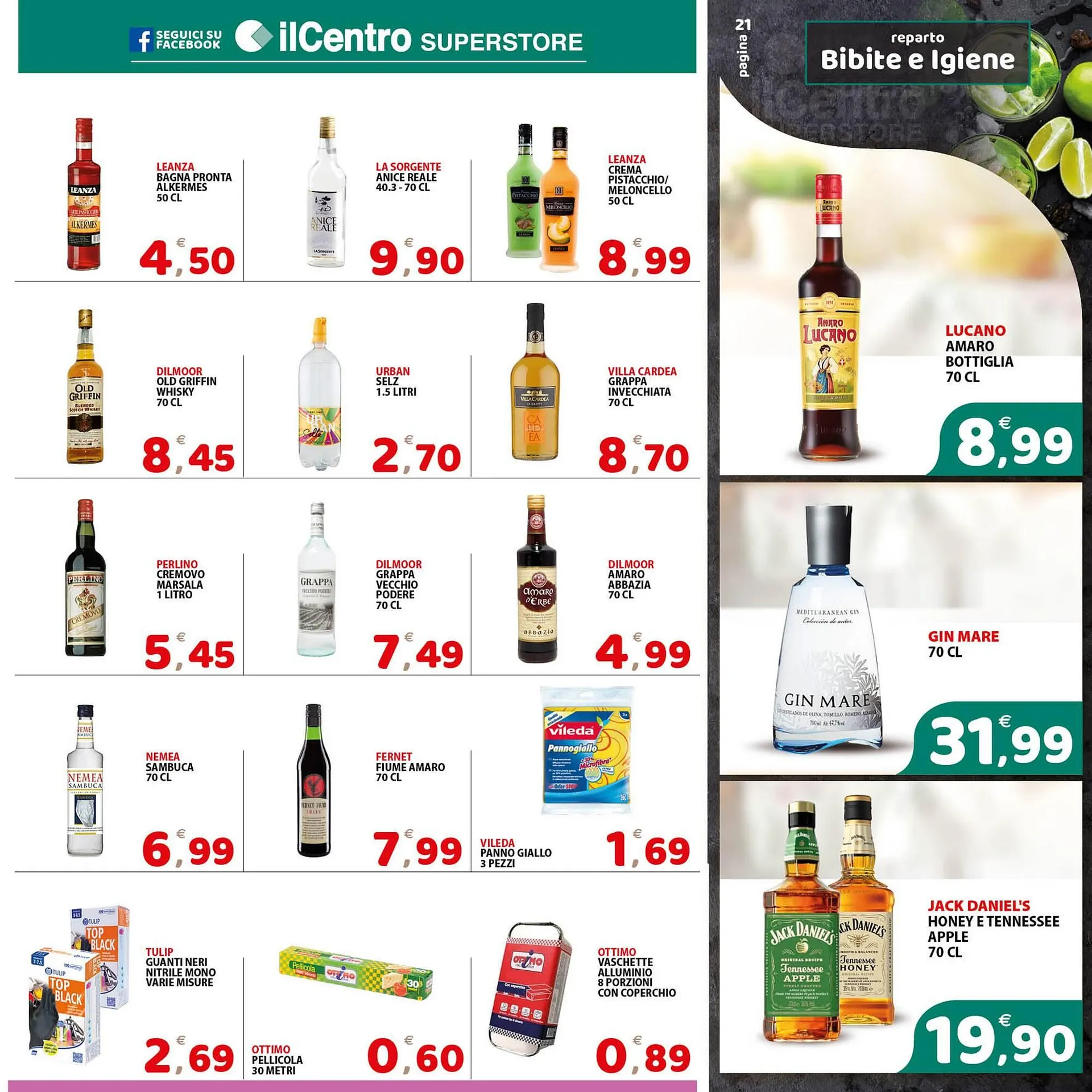 Volantino Il Centro Superstore da 29 ottobre a 11 novembre di 2025 - Pagina del volantino 21