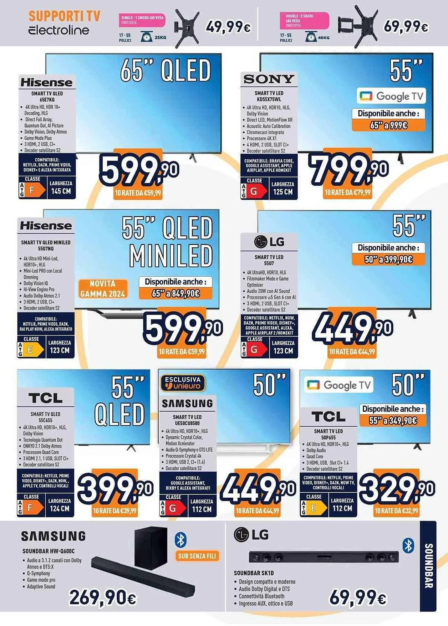 Volantino Unieuro da 20 settembre a 3 ottobre di 2024 - Pagina del volantino 19