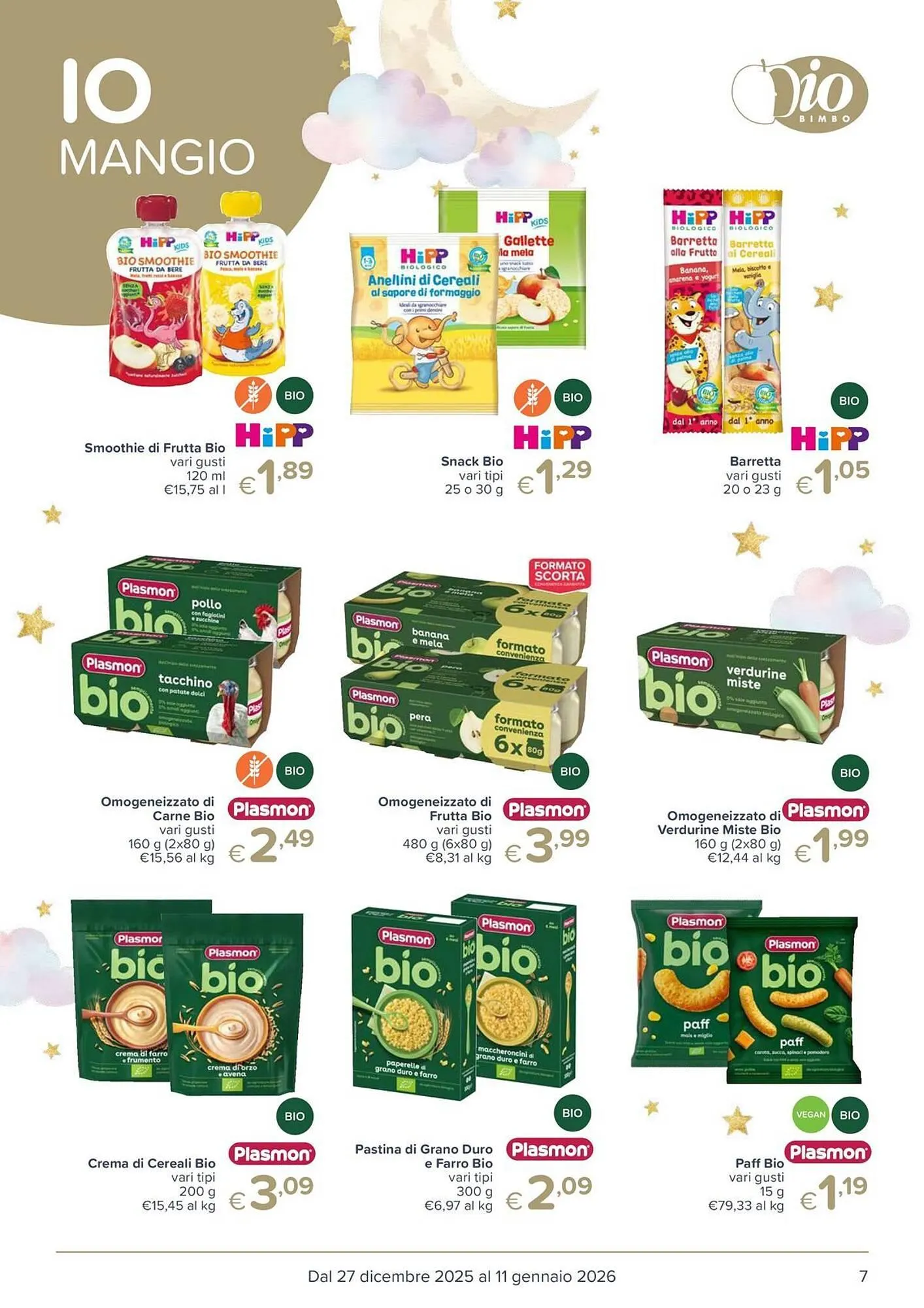 Volantino Io Bimbo da 27 dicembre a 11 gennaio di 2026 - Pagina del volantino 7