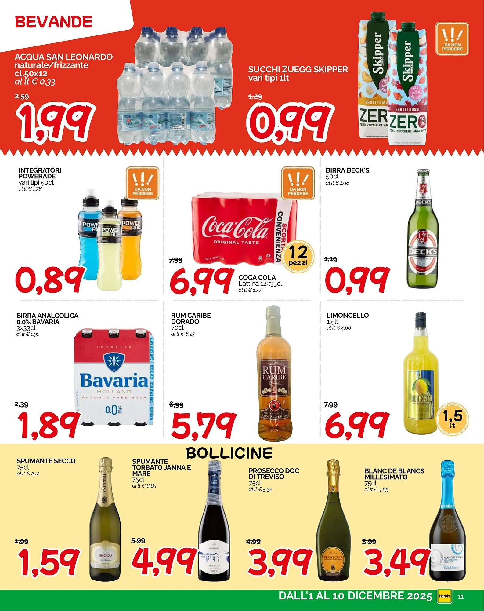 Volantino Hardis da 1 dicembre a 10 dicembre di 2025 - Pagina del volantino 11