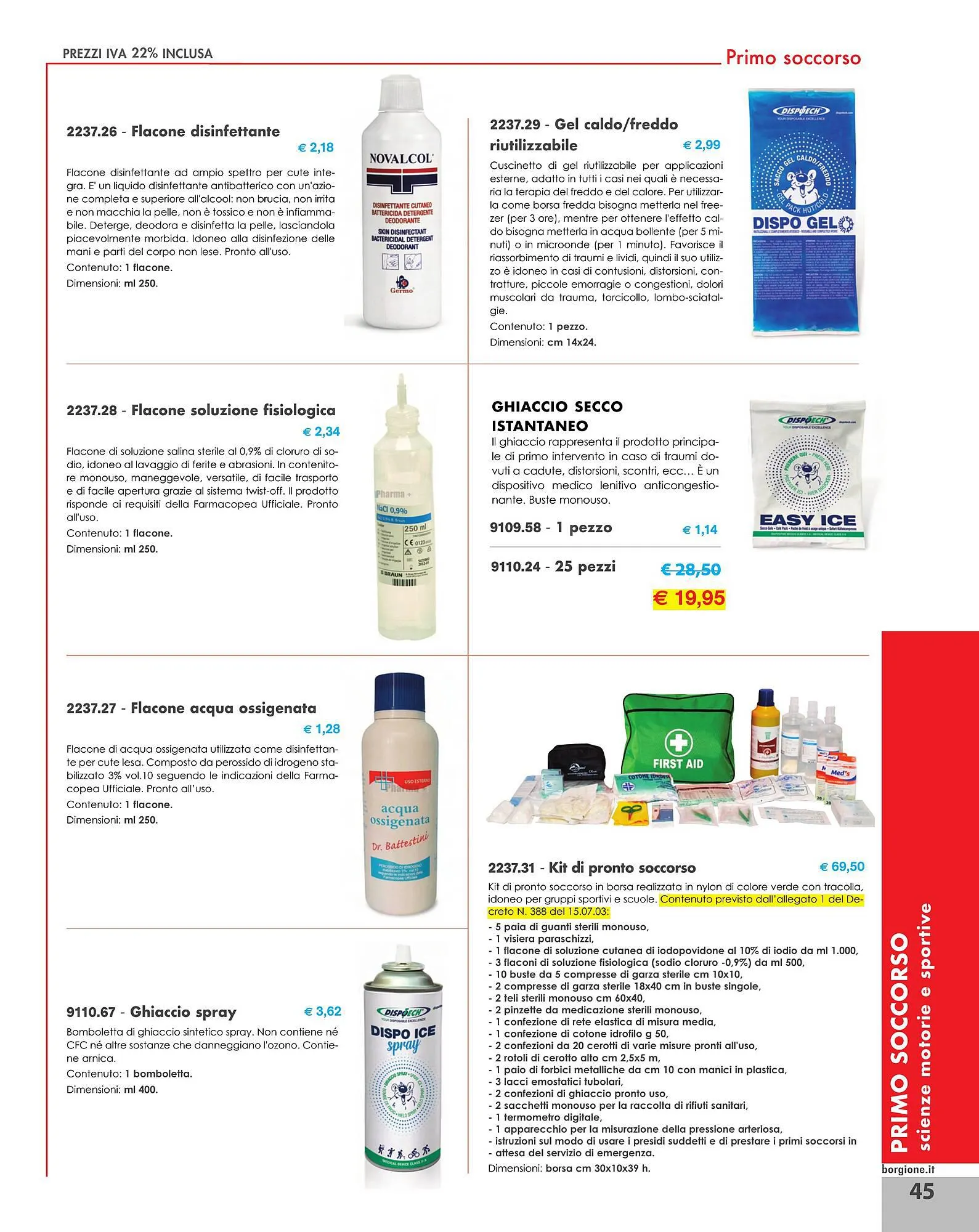 Volantino Borgione Sport da 18 gennaio a 28 dicembre di 2024 - Pagina del volantino 45