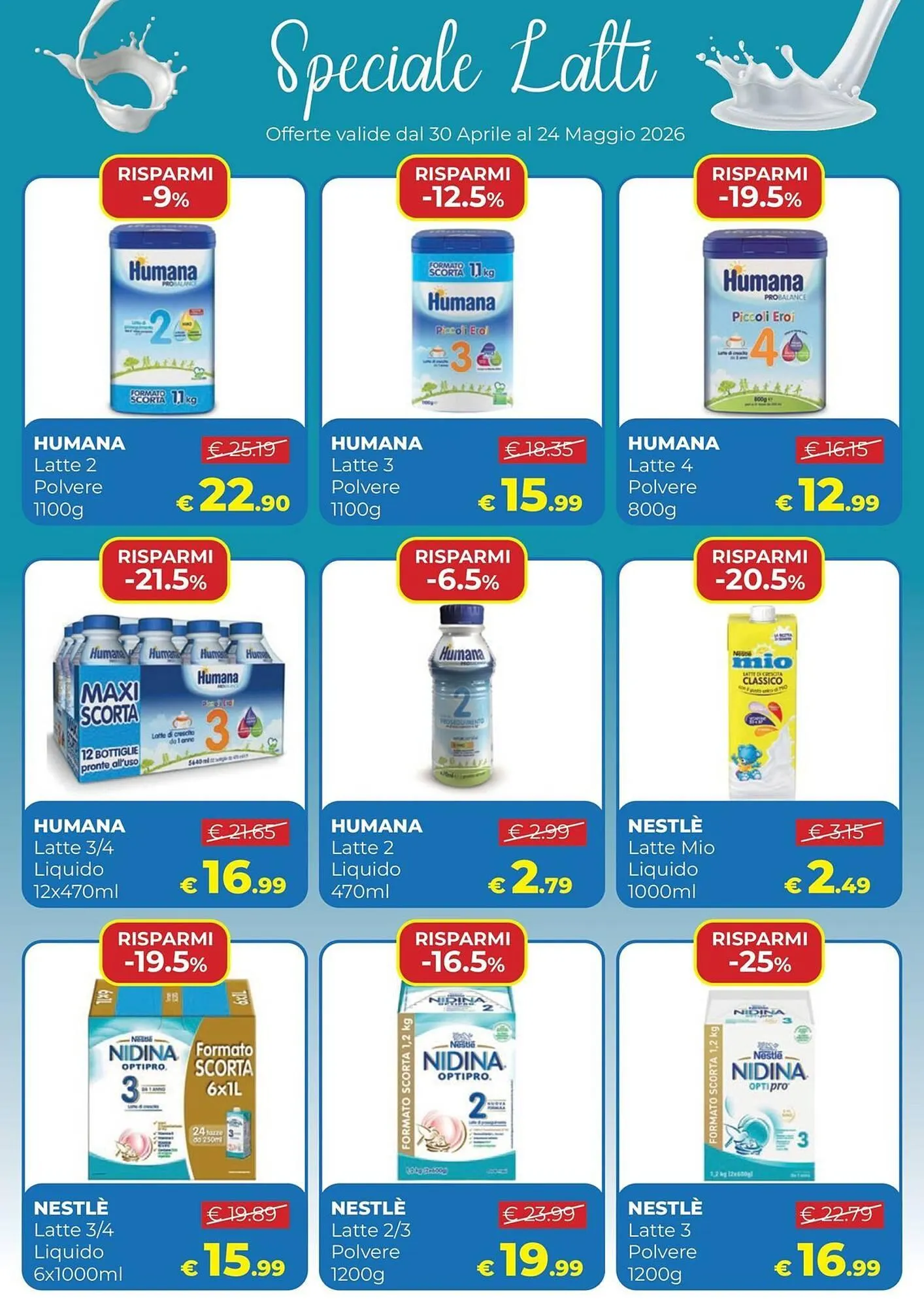 Volantino Ideal Bimbo da 30 aprile a 24 maggio di 2026 - Pagina del volantino 17