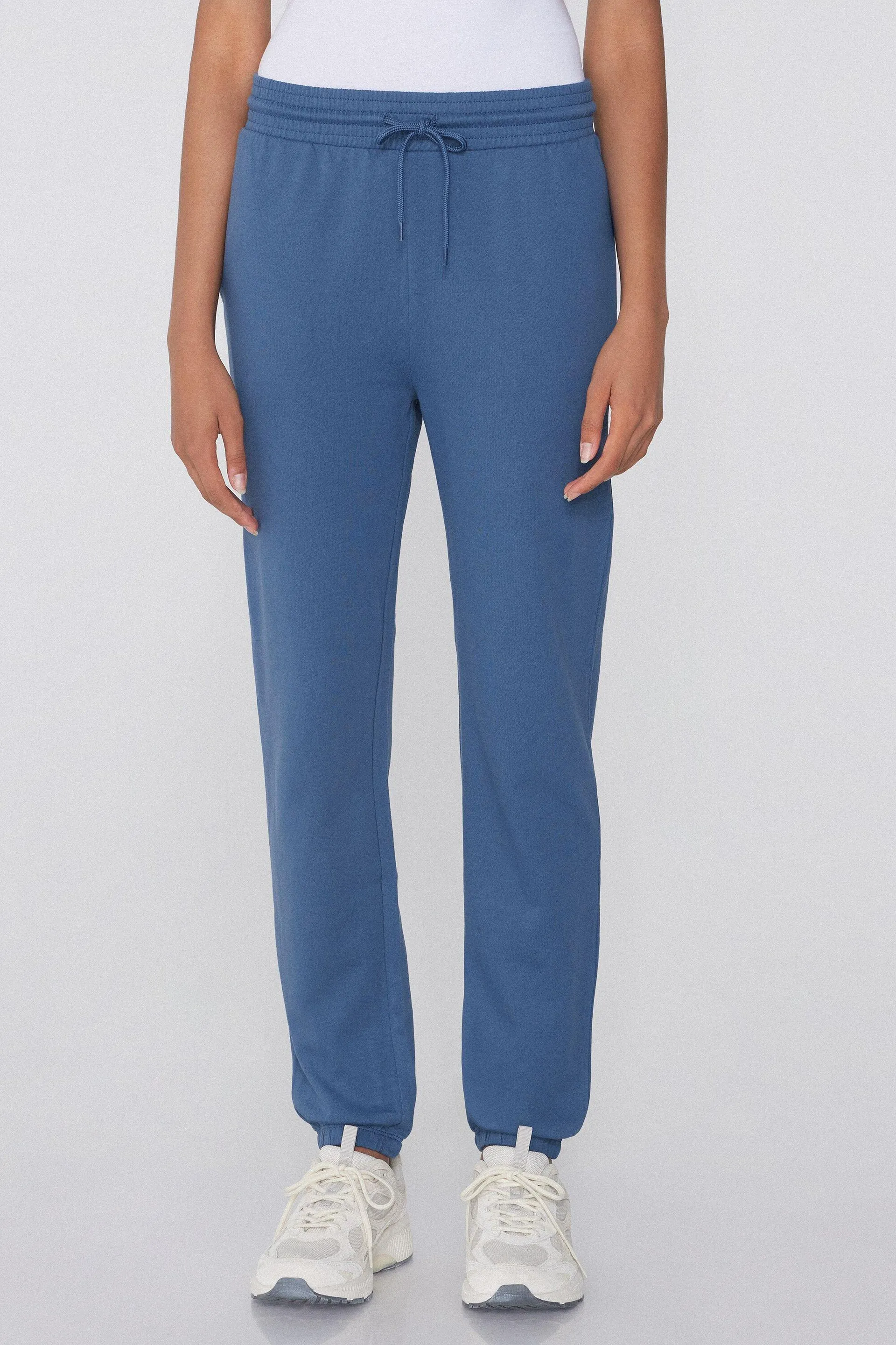 Jogger con Tasche a Filetto e Coulisse