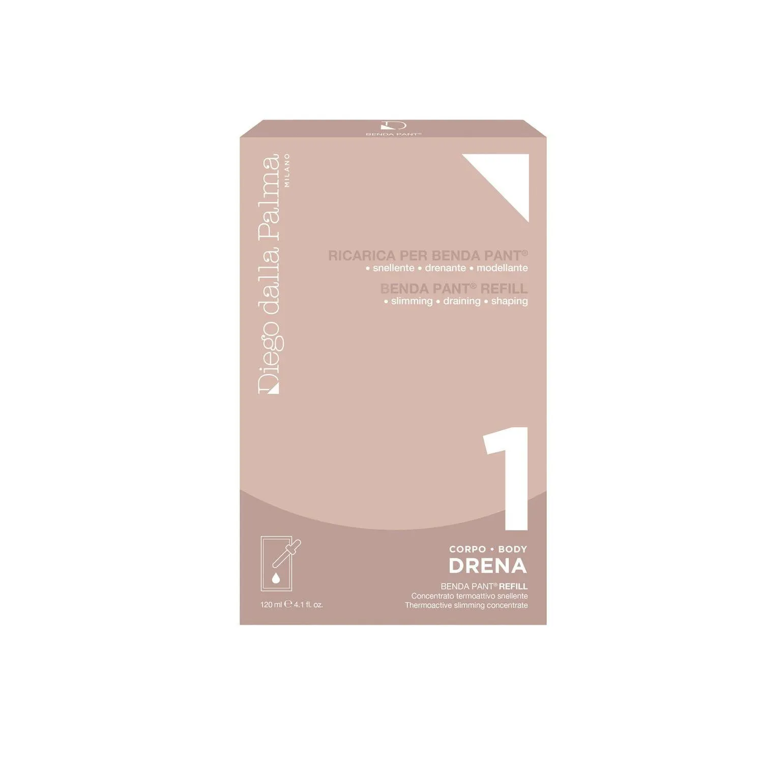 1. Drena - RICARICA BENDA PANT Leggings Termoattivo Snellente