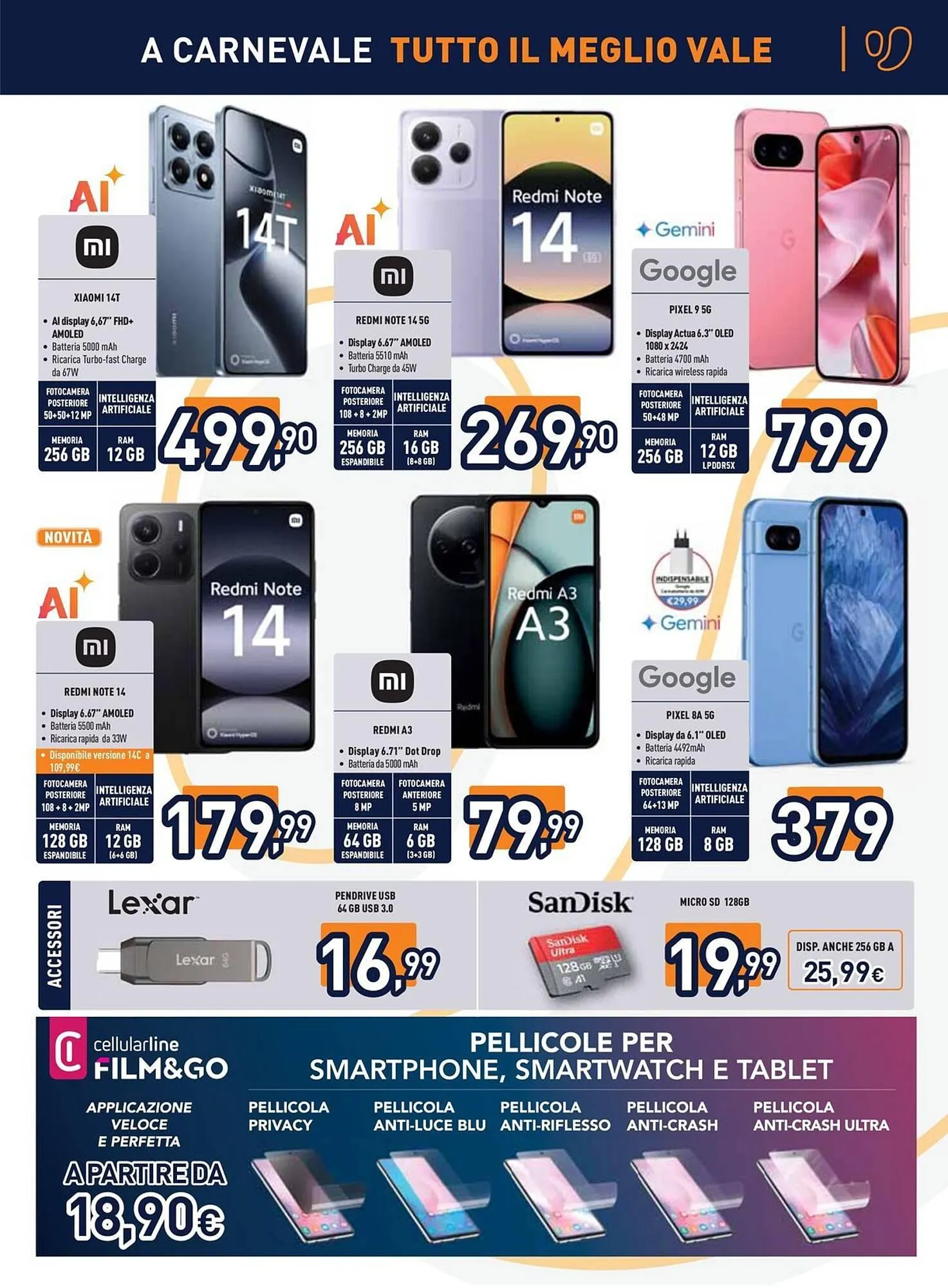 Volantino Unieuro da 14 febbraio a 28 febbraio di 2025 - Pagina del volantino 7