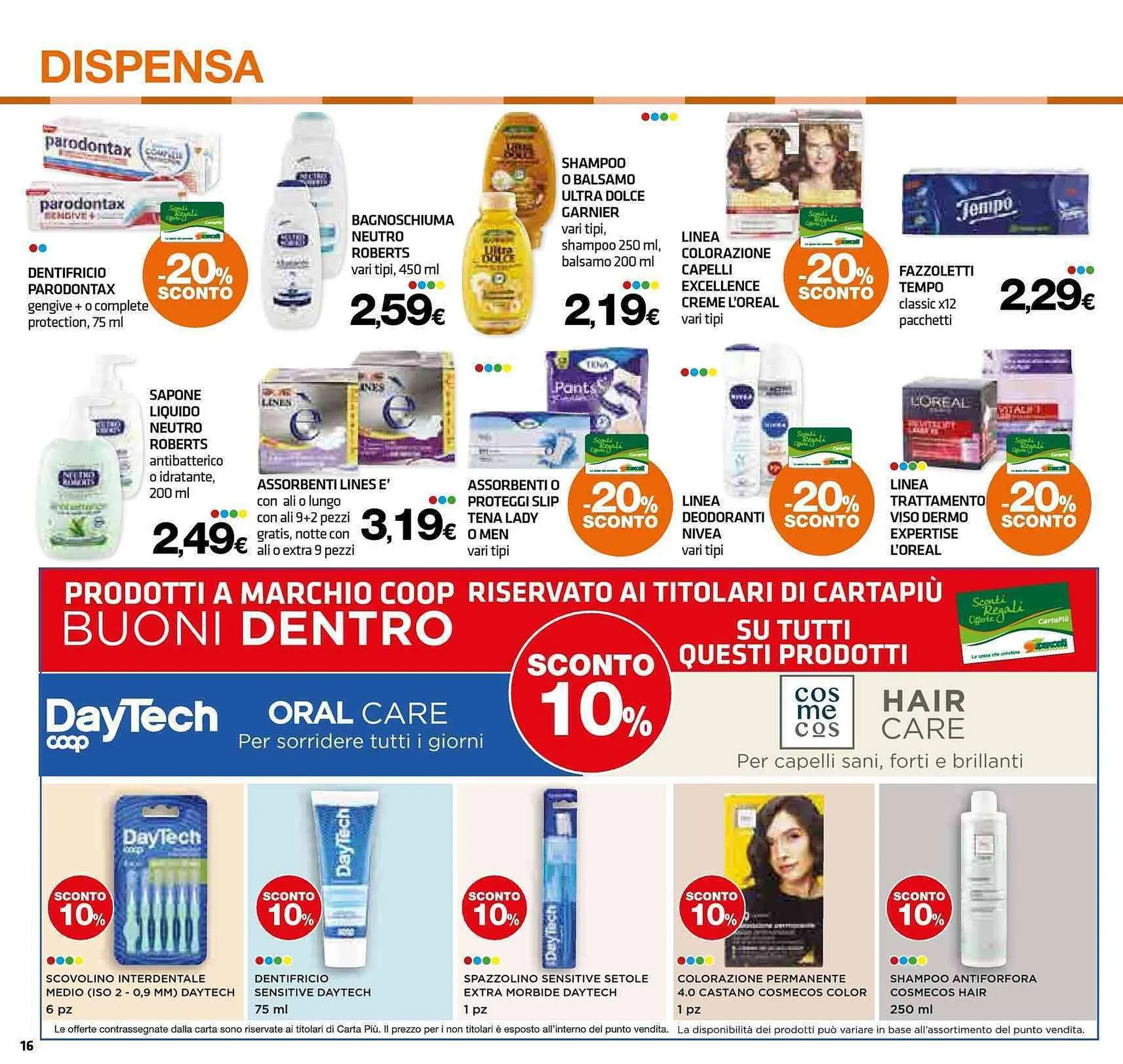 Volantino Superconti da 12 ottobre a 25 ottobre di 2023 - Pagina del volantino 16