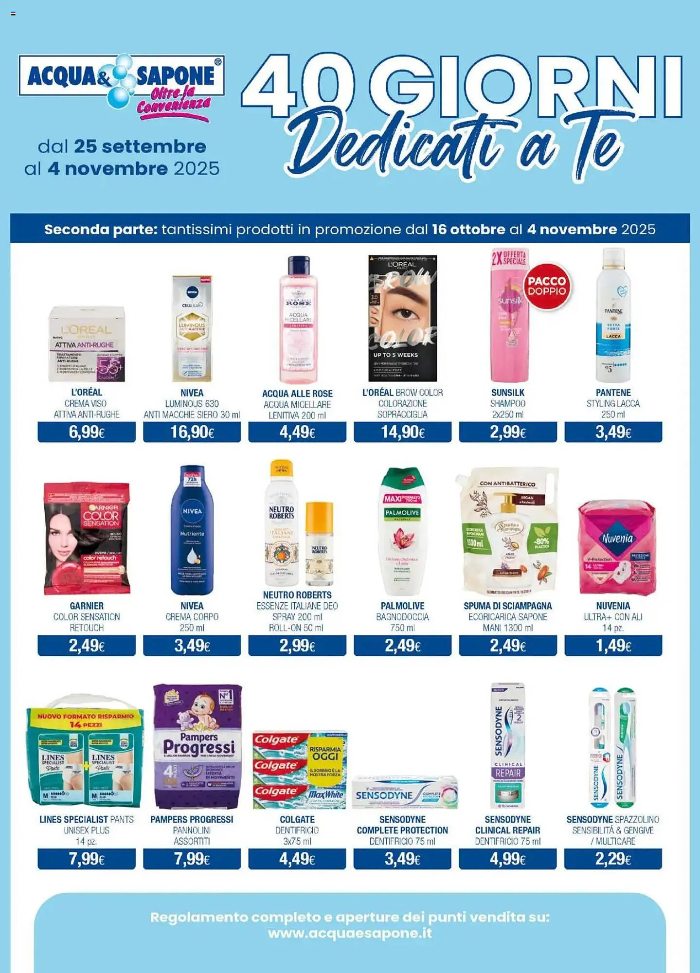 Volantino Acqua & Sapone da 16 ottobre a 4 novembre di 2025 - Pagina del volantino 2
