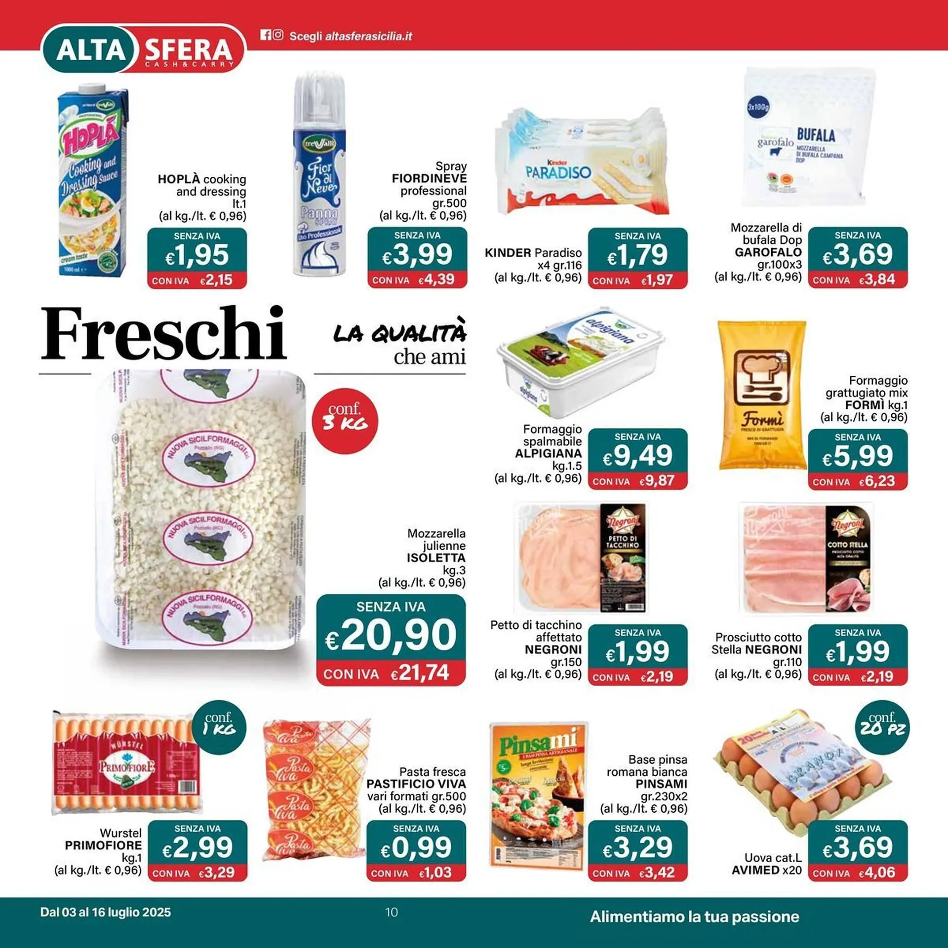 Volantino Altasfera da 3 luglio a 16 luglio di 2025 - Pagina del volantino 10