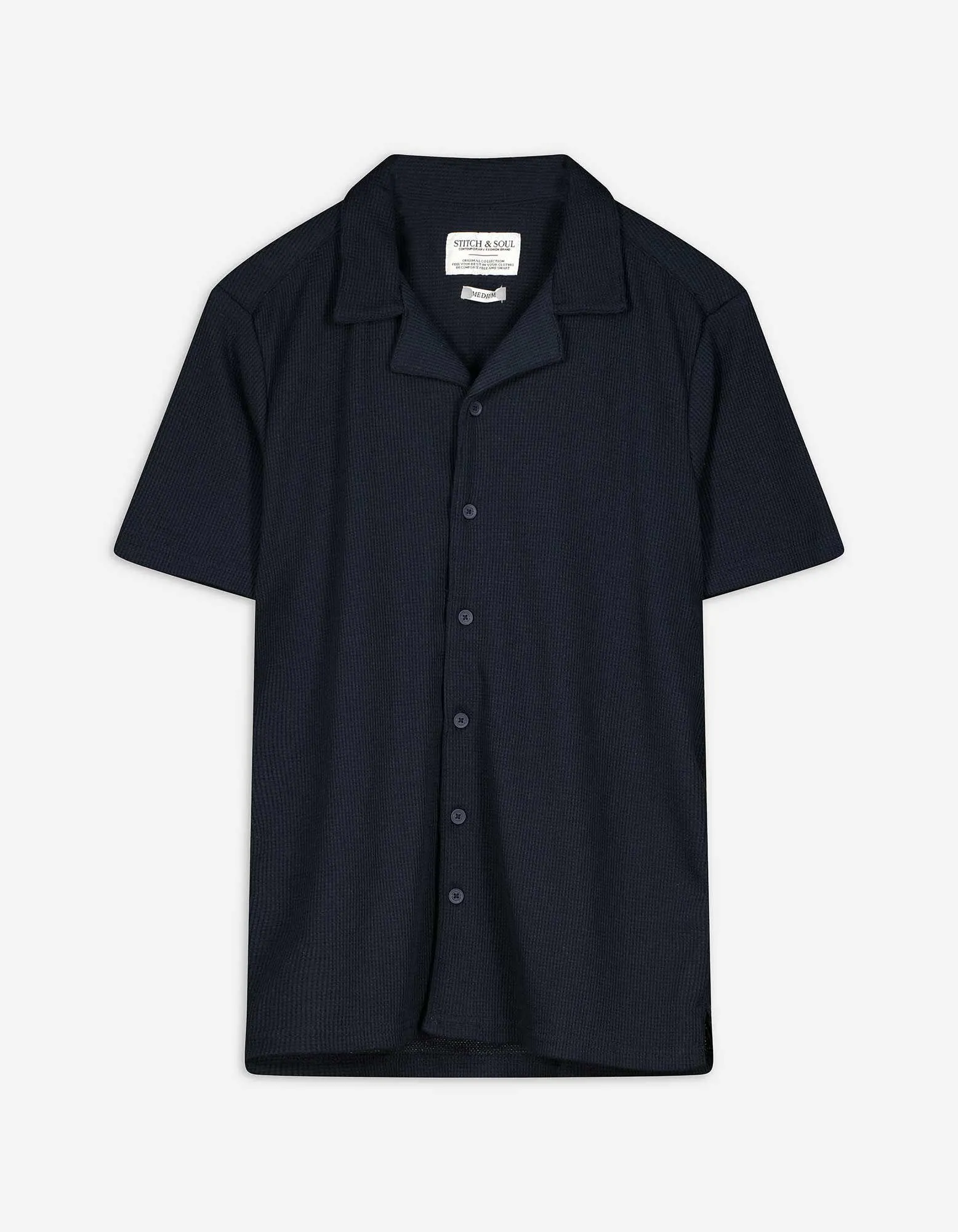 Camicia - Tinta unita - blu scuro