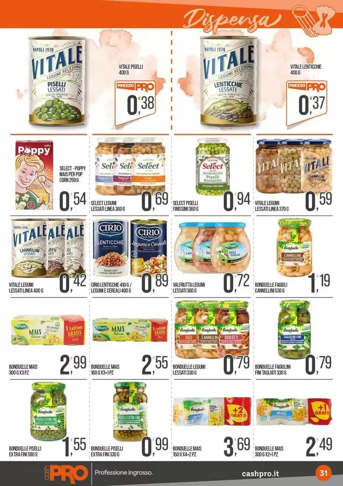 Professione ingrosso. da 26 dicembre a 12 gennaio di 2025 - Pagina del volantino 31