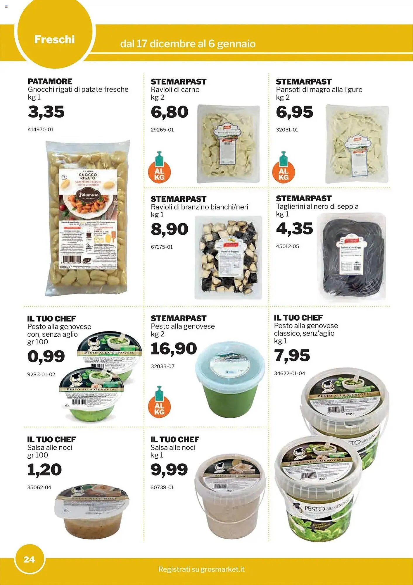 Volantino GrosMarket da 17 dicembre a 6 gennaio di 2026 - Pagina del volantino 24