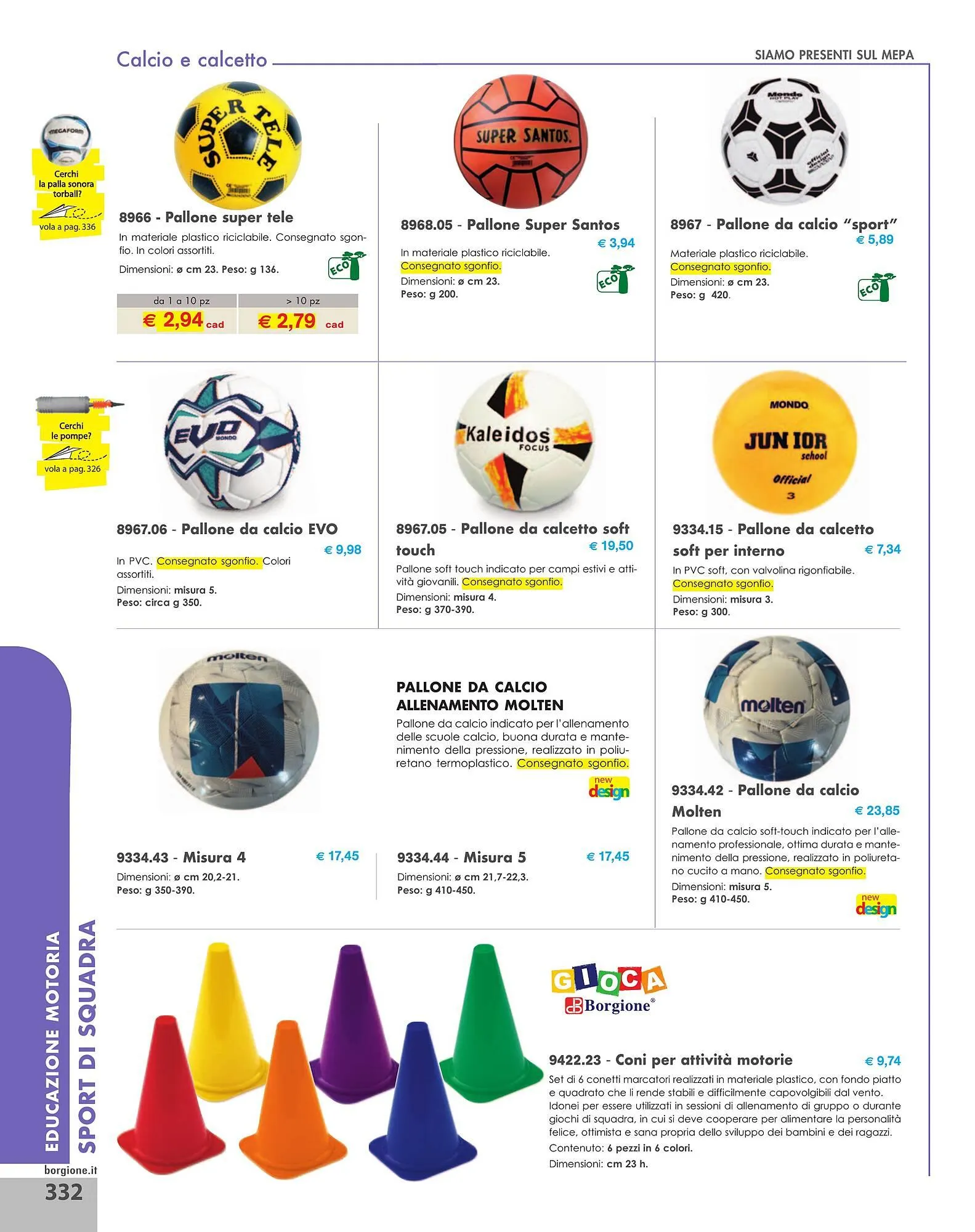 Volantino Borgione Sport da 31 dicembre a 31 dicembre di 2025 - Pagina del volantino 332