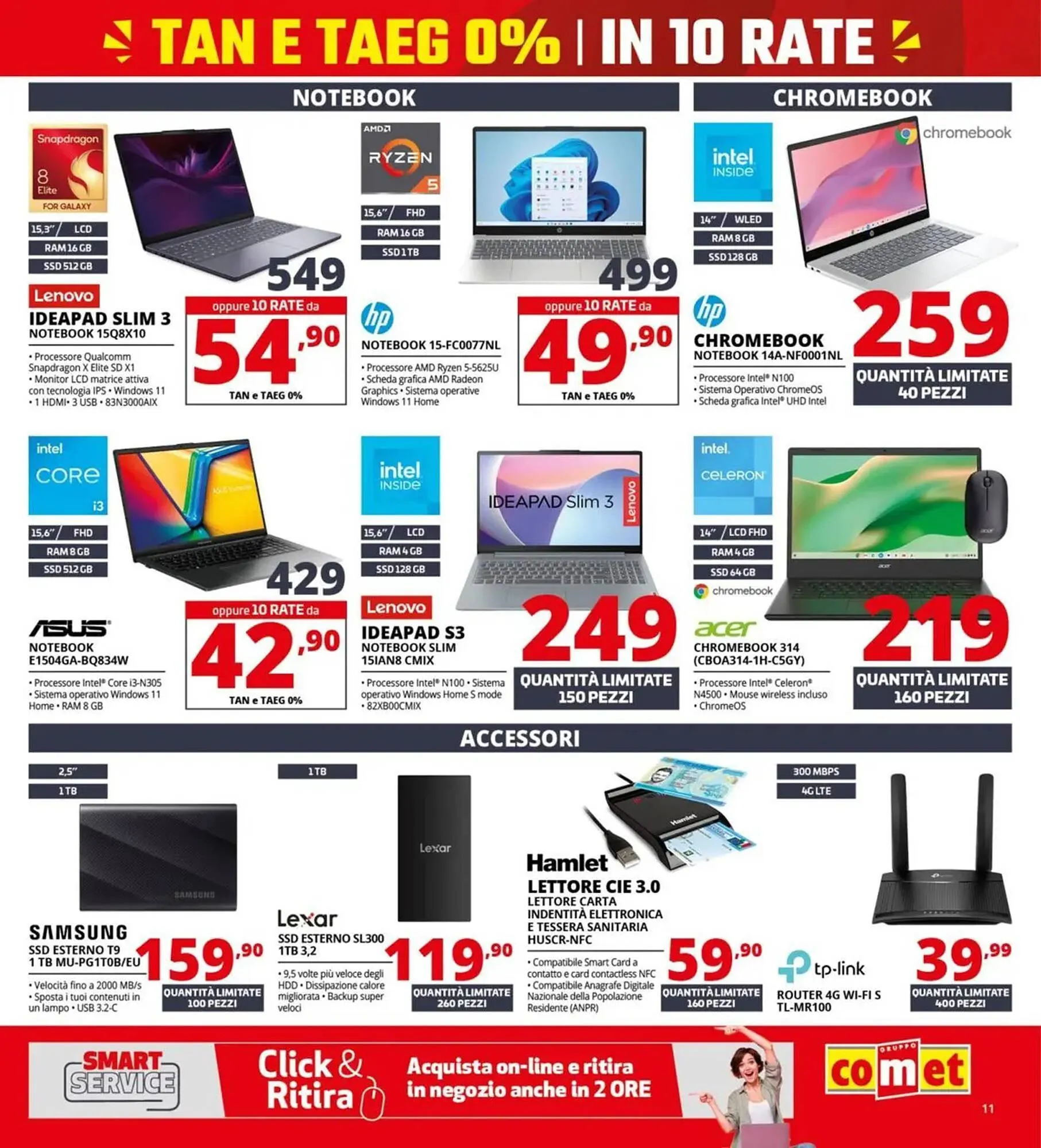 Volantino Comet da 19 febbraio a 4 marzo di 2026 - Pagina del volantino 11
