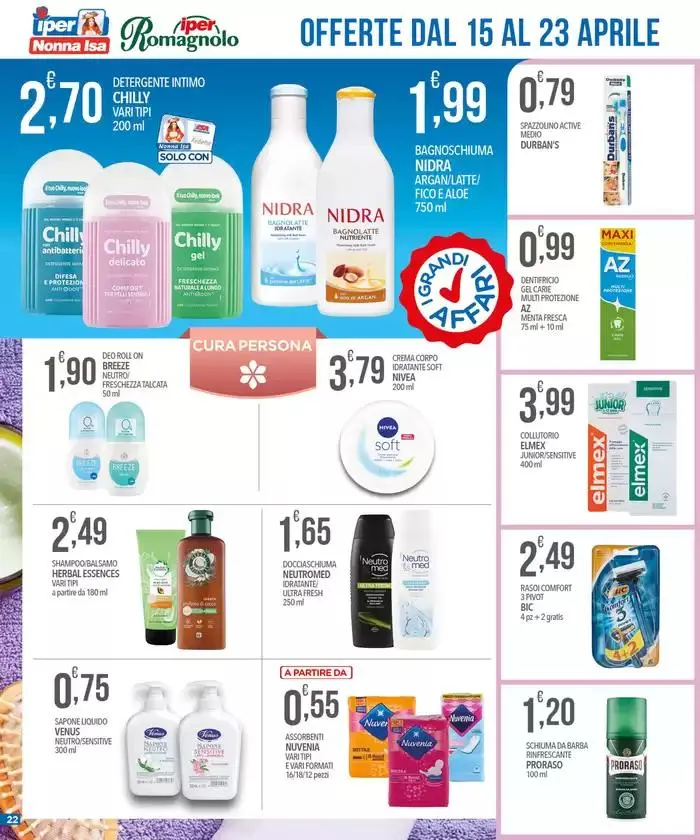 Buona Pasqua da 15 aprile a 23 aprile di 2025 - Pagina del volantino 22