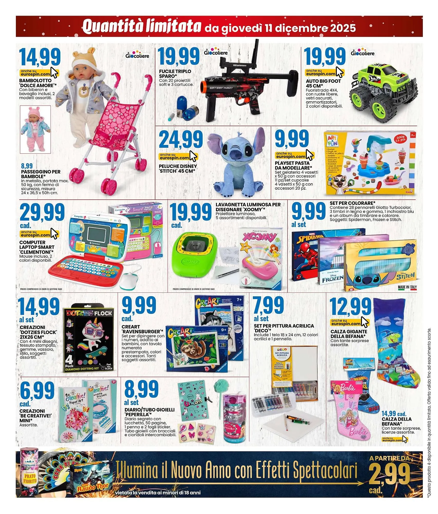 Volantino Eurospin da 11 dicembre a 24 dicembre di 2025 - Pagina del volantino 16