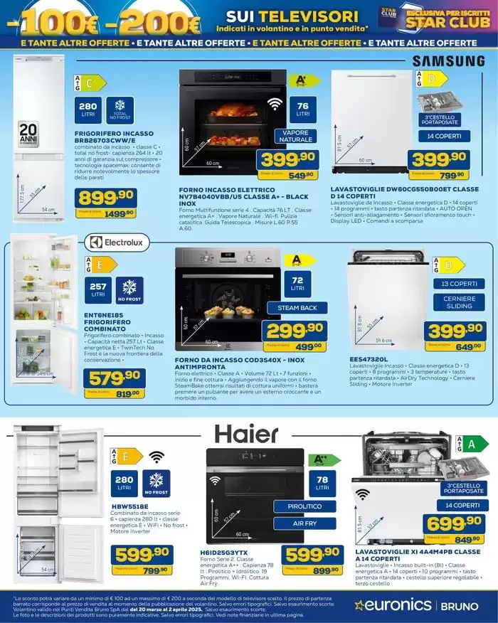 Star Bonus continua -100 euro da 20 marzo a 2 aprile di 2025 - Pagina del volantino 32