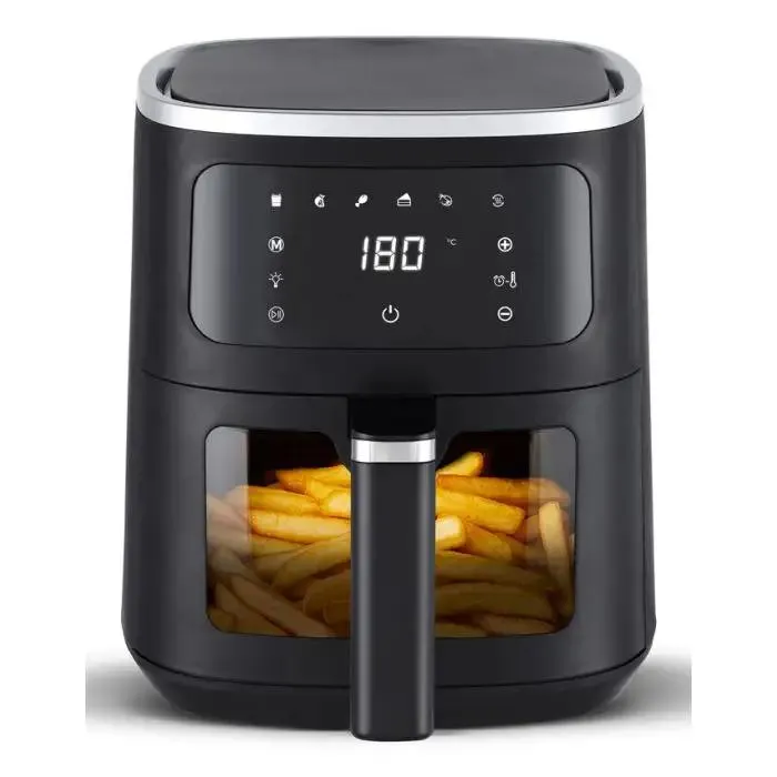 Hyundai chn-fa6idb friggitrice singolo 6 l indipendente 1500 w friggitrice ad aria calda nero