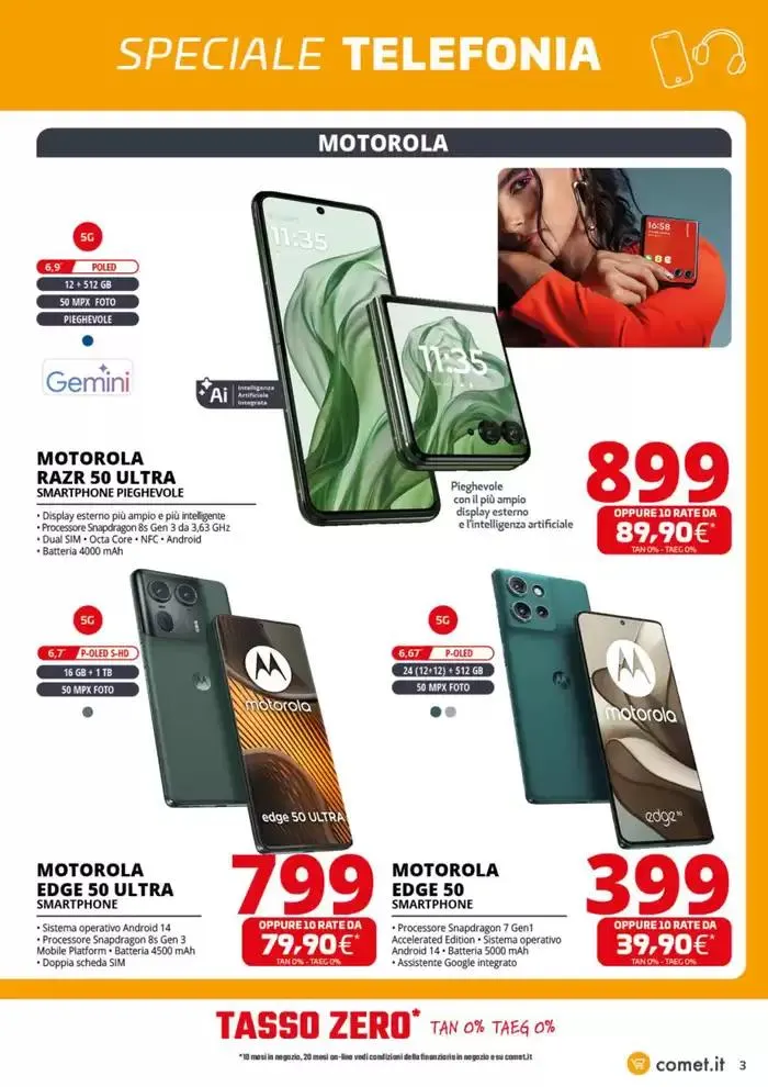 Speciale Telefonia da Comet! da 3 aprile a 16 aprile di 2025 - Pagina del volantino 3