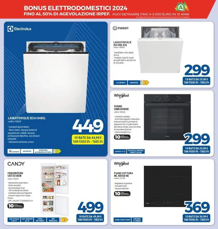 Approfitta del vero tasso zero % da 20 settembre a 17 ottobre di 2024 - Pagina del volantino 4