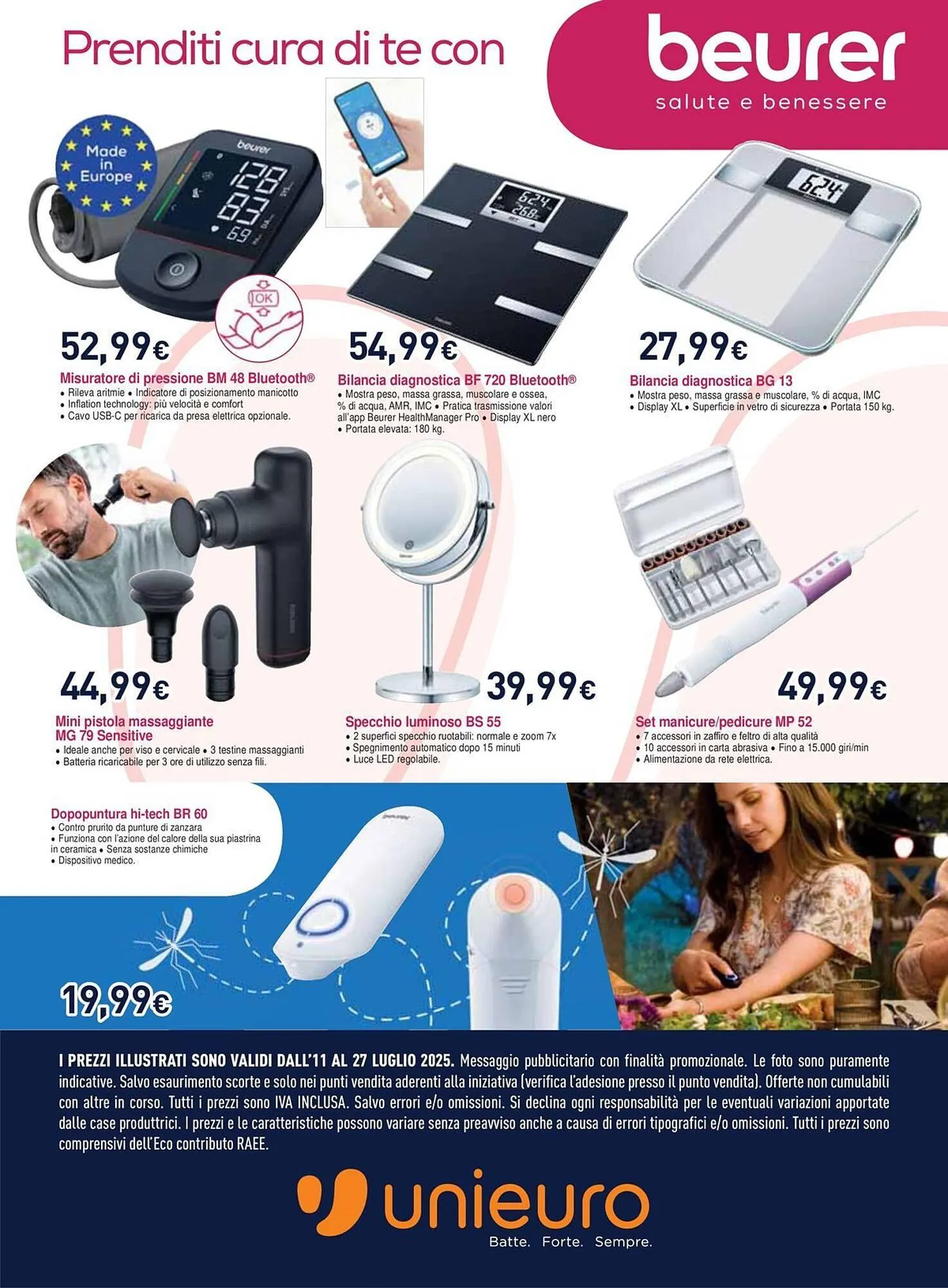 Volantino Unieuro da 11 luglio a 27 luglio di 2025 - Pagina del volantino 14