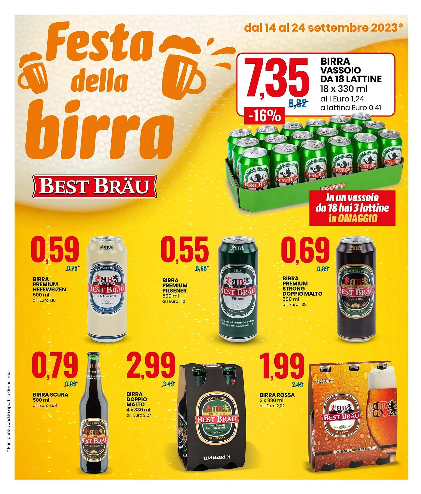 Volantino Eurospin da 14 settembre a 24 settembre di 2023 - Pagina del volantino 9