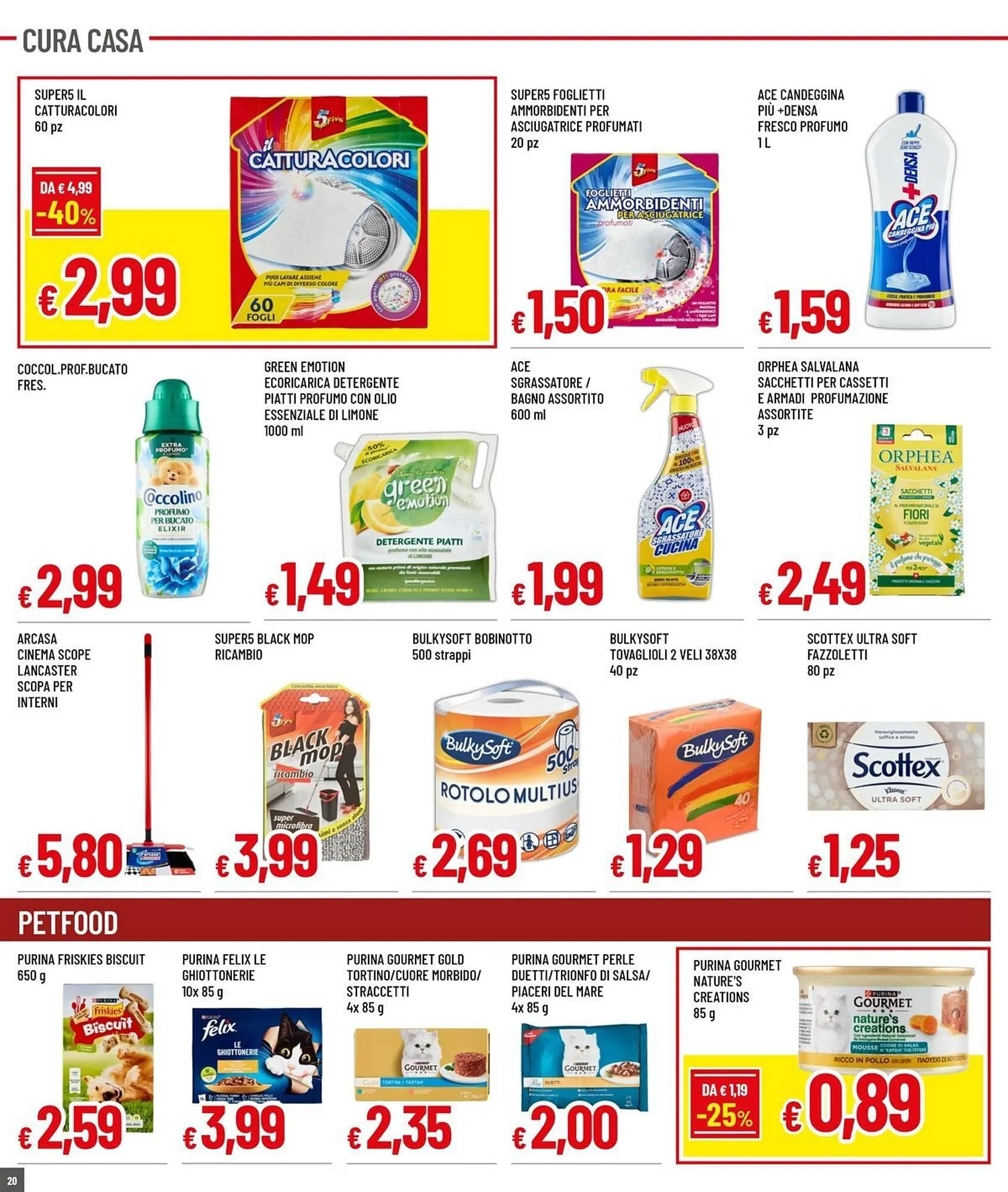 Volantino Famila Superstore da 2 ottobre a 15 ottobre di 2025 - Pagina del volantino 20