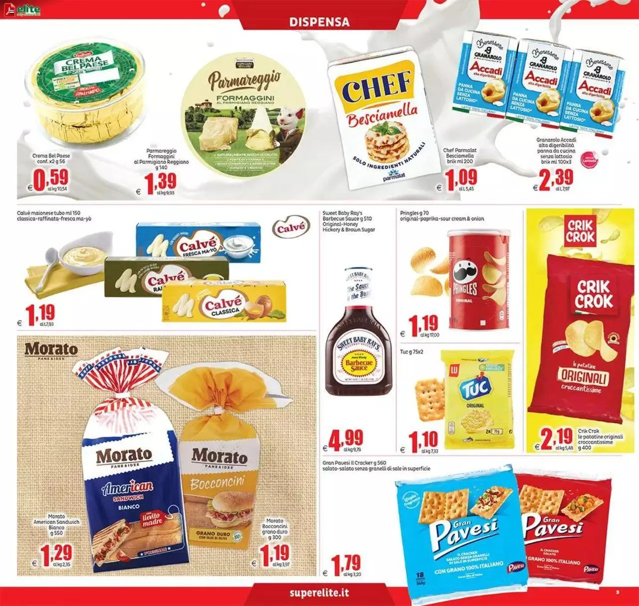 Volantino Elite Supermercati da 21 agosto a 30 agosto di 2023 - Pagina del volantino 3